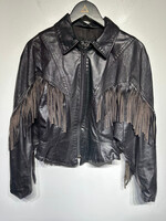 Outerwear by Phoenix Leather Fringe Jacket S