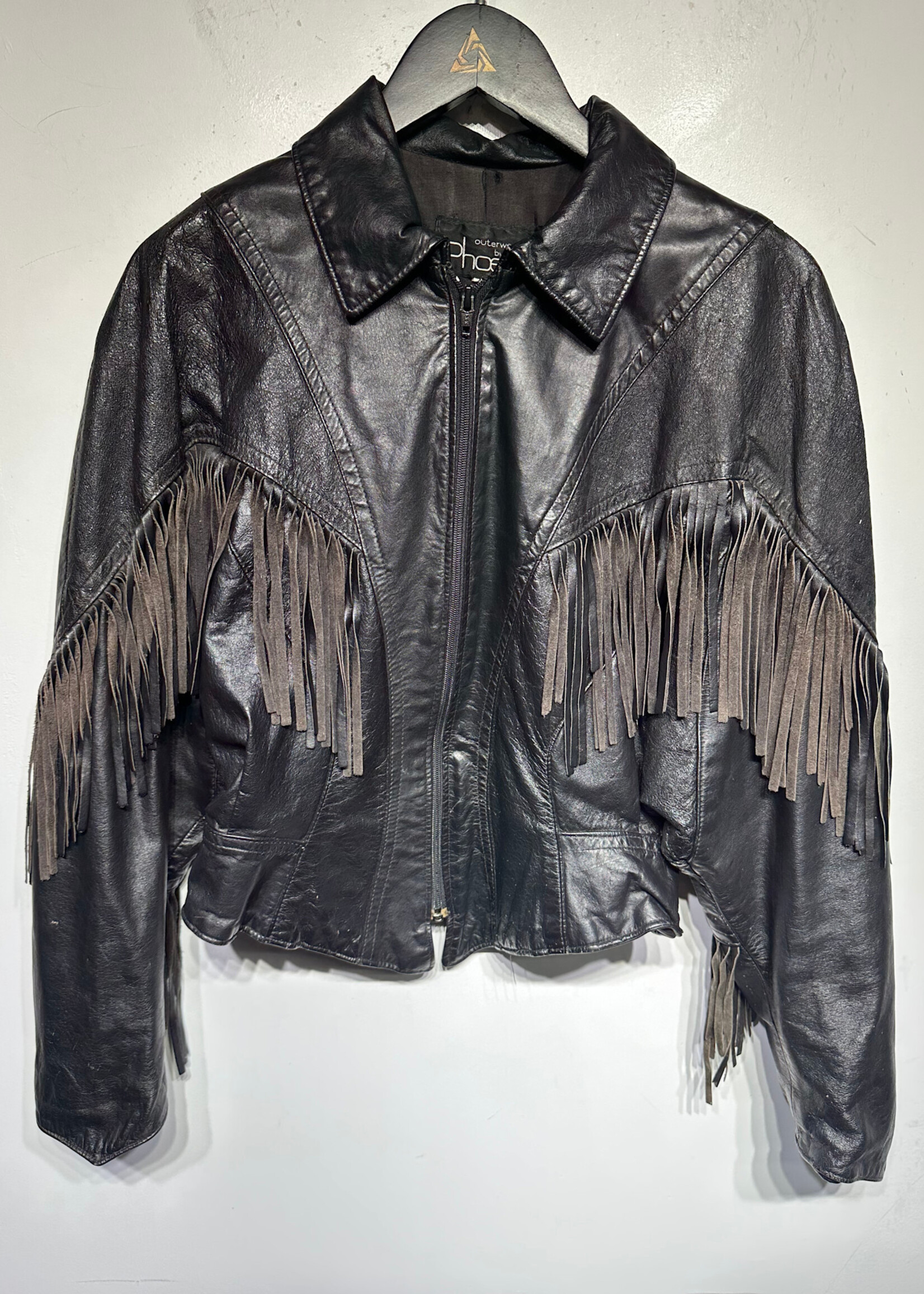 Outerwear by Phoenix Leather Fringe Jacket S