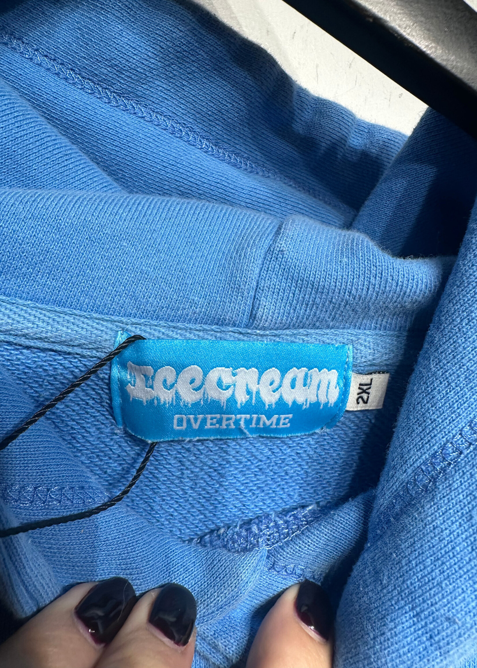 BBC Ice Cream Light Blue Hoodie XXL