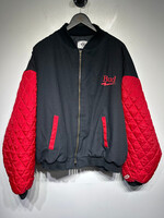 Bud Vintage Black Bomber Jacket XL