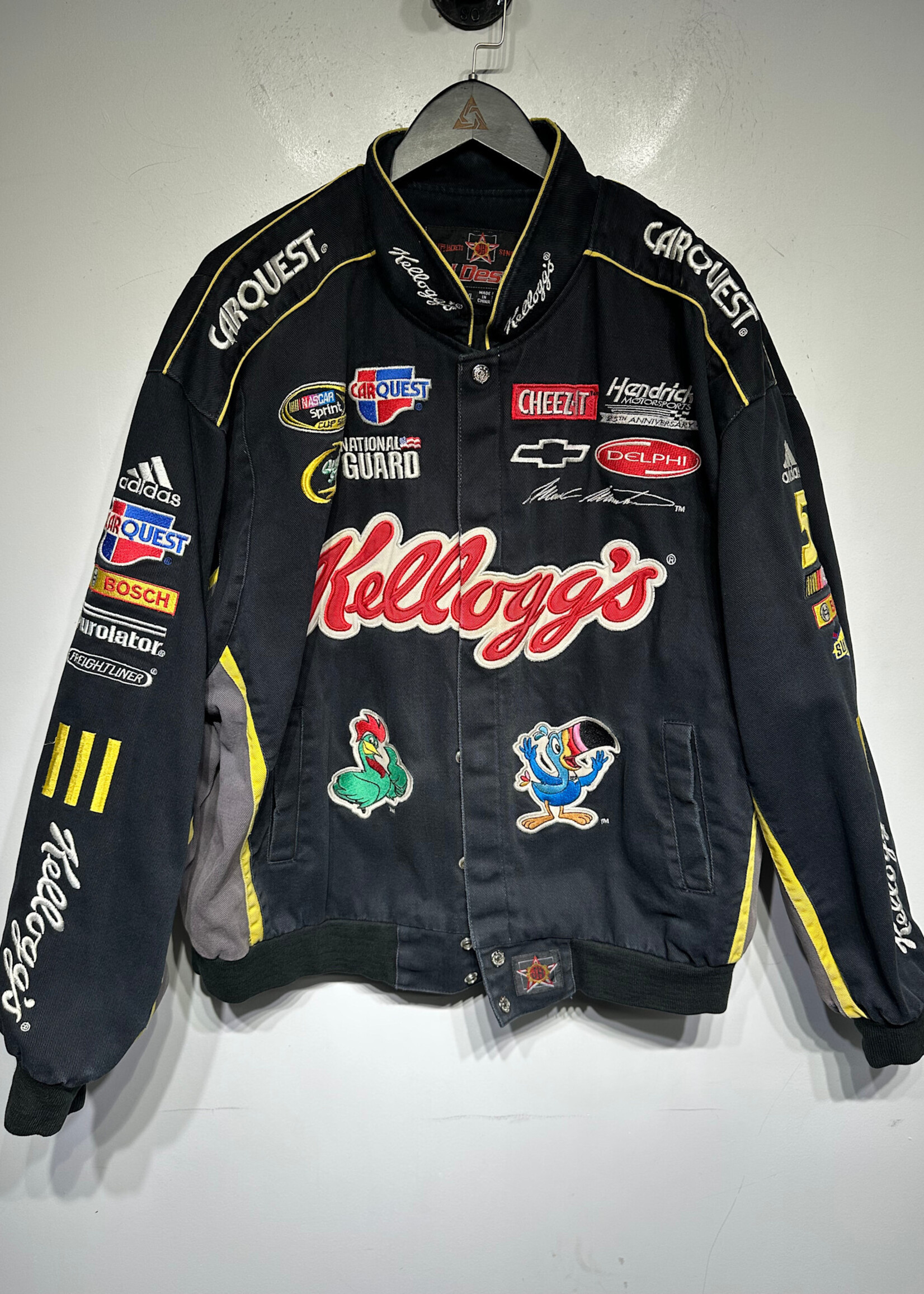 Nascar Kellogs Racing Jacket XL AS IS