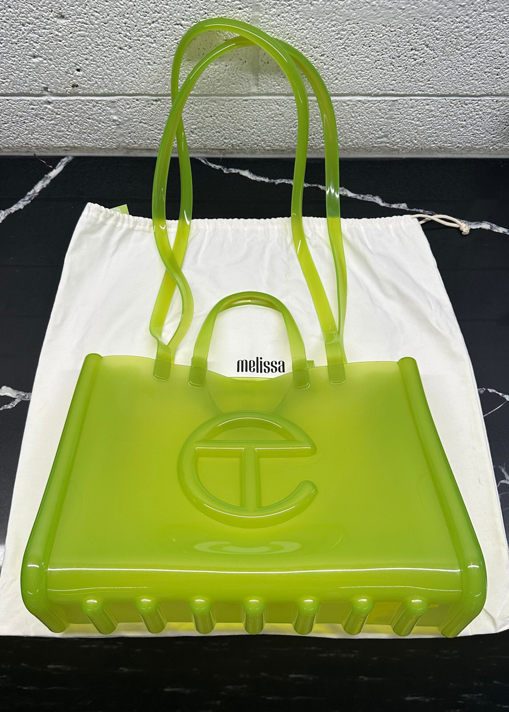 Telfar x Melissa Green Jelly Tote OS