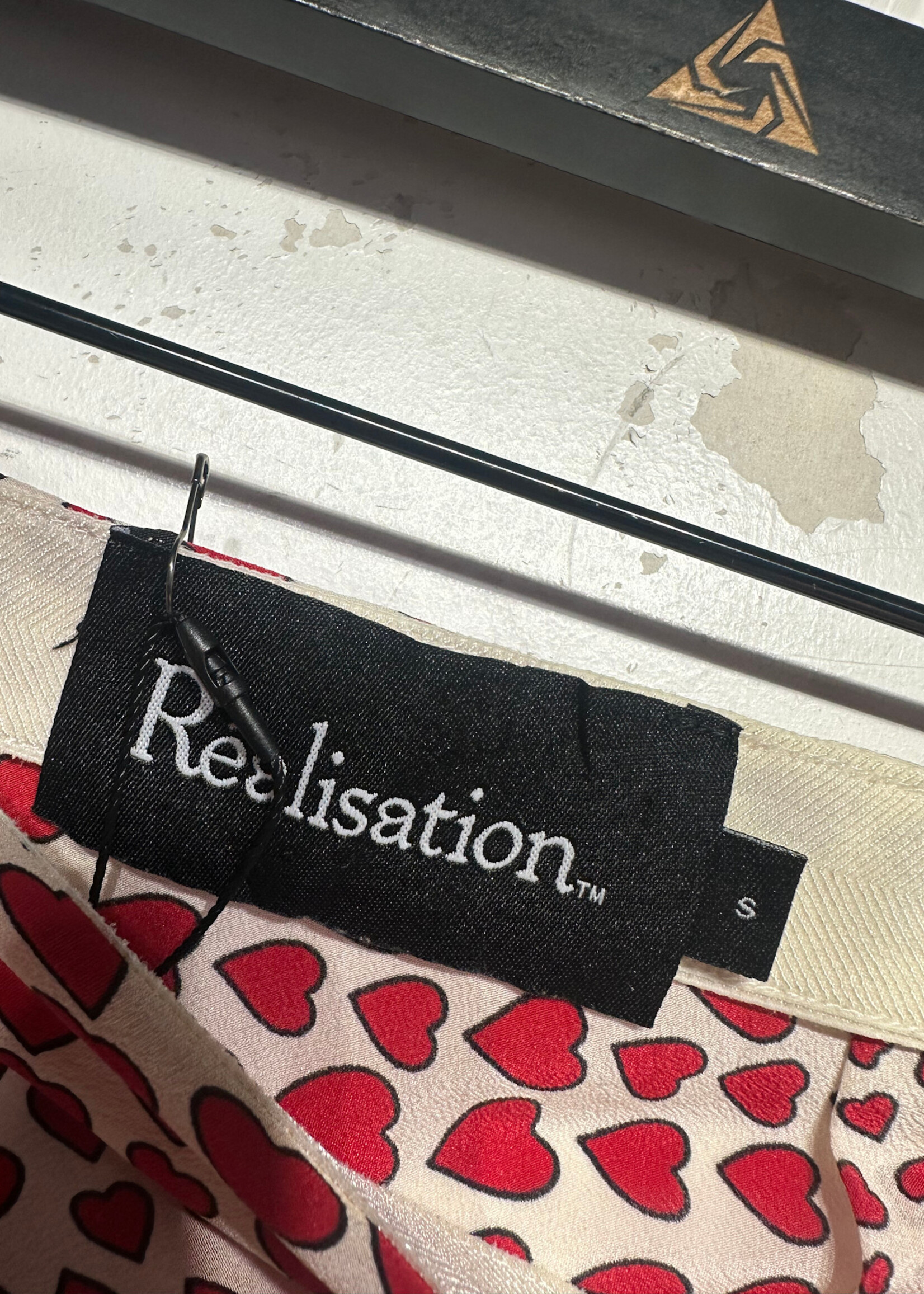 Realisation Heart Silk Skirt Fem 28