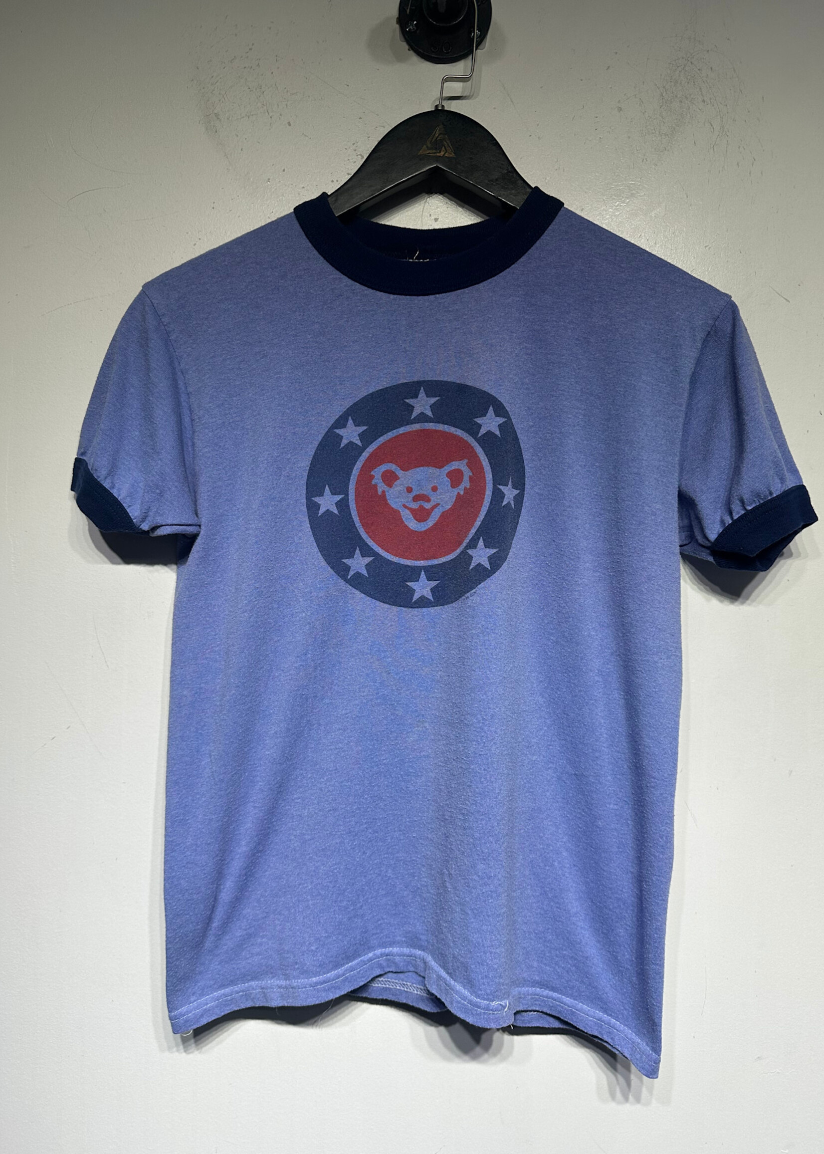 Grateful Dead Blue Ringer Tee Fem S