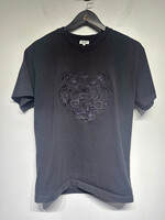 Kenzo BLack Embroidered Logo Tee S