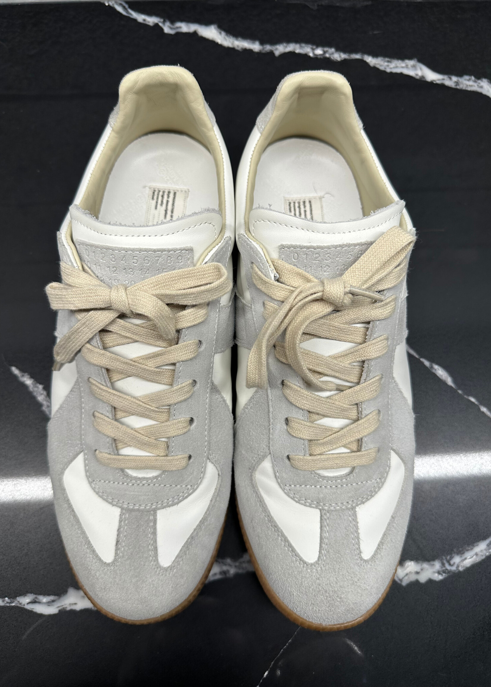 Margiela Replicas White Grey Gum Sole 9 Masc