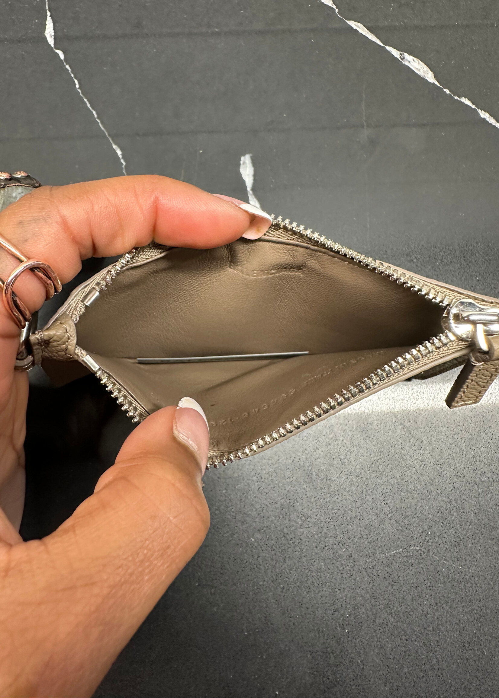 Balenciaga Tan Strap Wallet