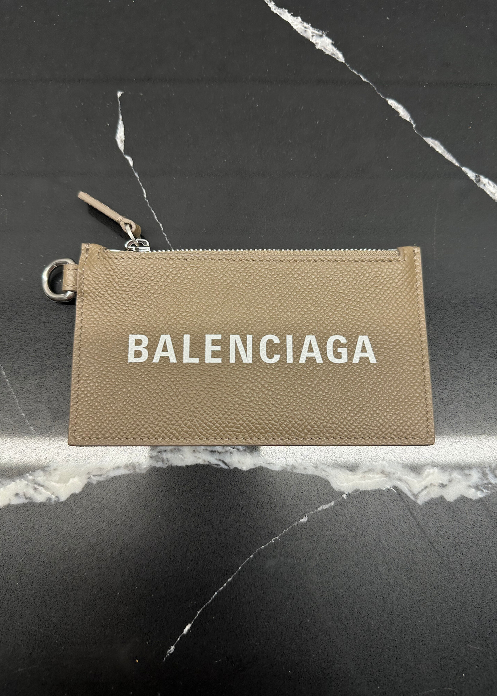 Balenciaga Tan Strap Wallet