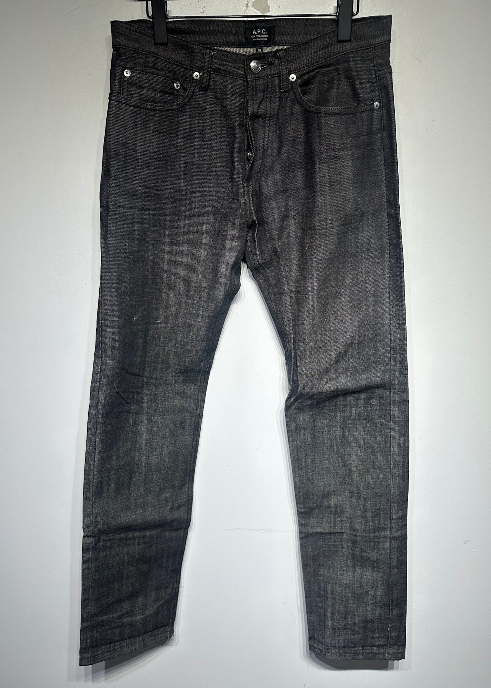 APC New Standard Slim Fit Dark Wash Denim Masc 30
