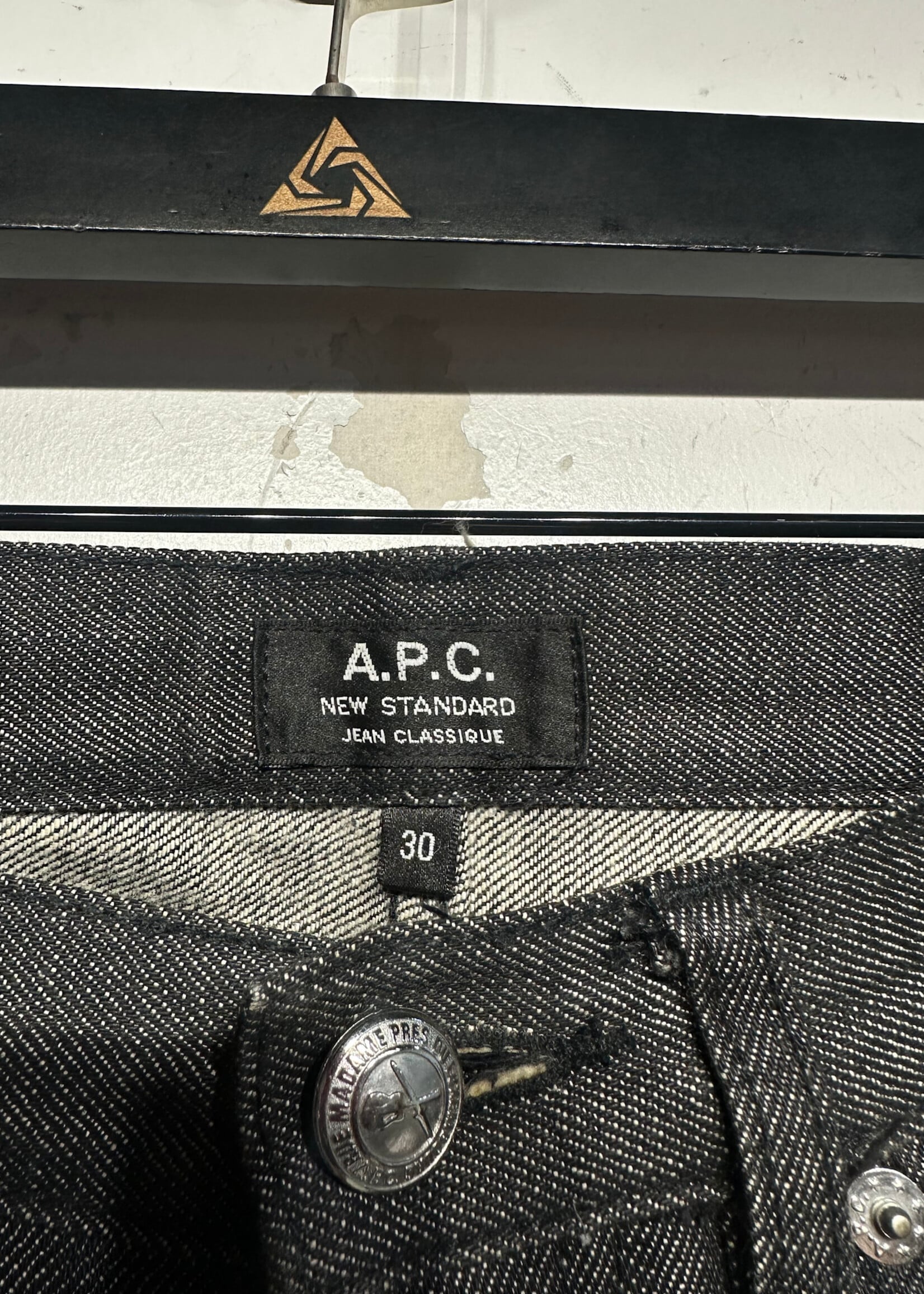APC New Standard Slim Fit Dark Wash Denim Masc 30