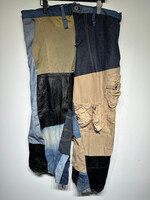 P4THW4YS Patchwork Wide Leg Pants Unisex 40