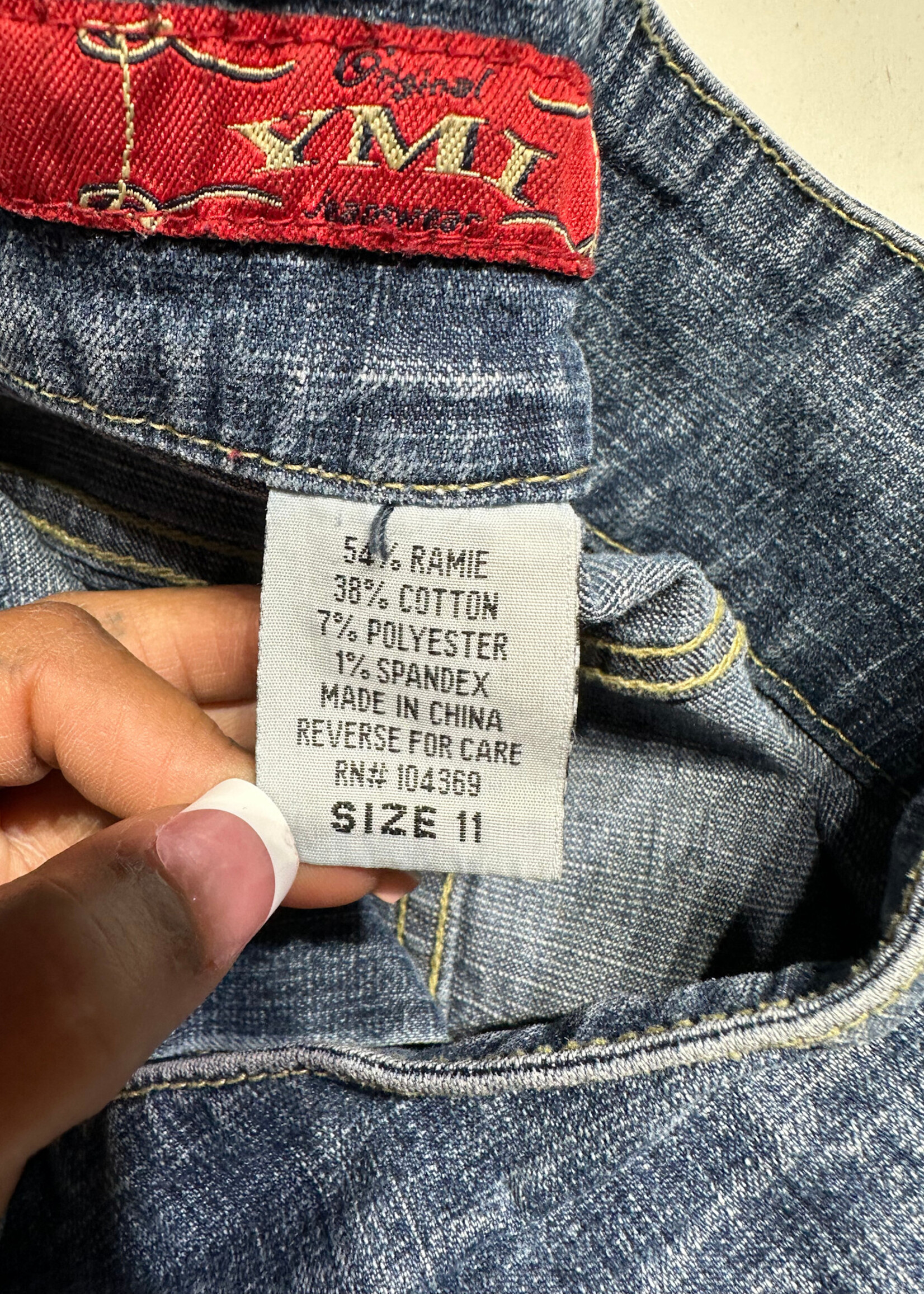 YMI Blue Jean Skirt Fem 30