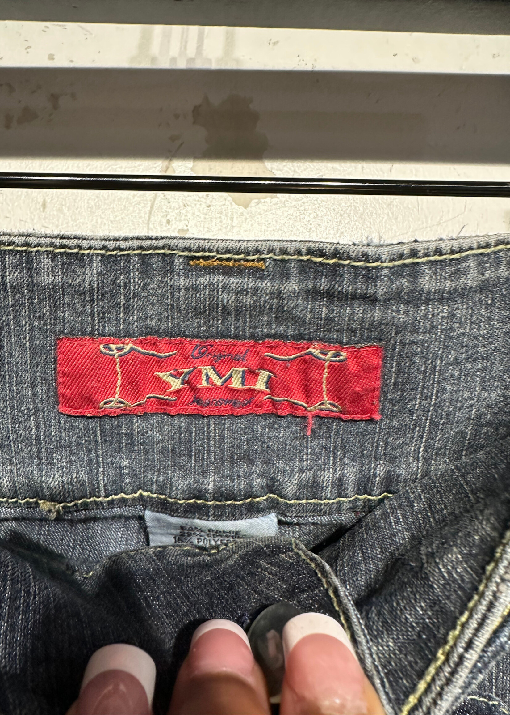YMI Dark Blue Jean Skirt Fem 30