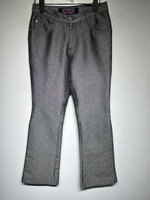 Liquid X Y2K Silver Flare Pants 26