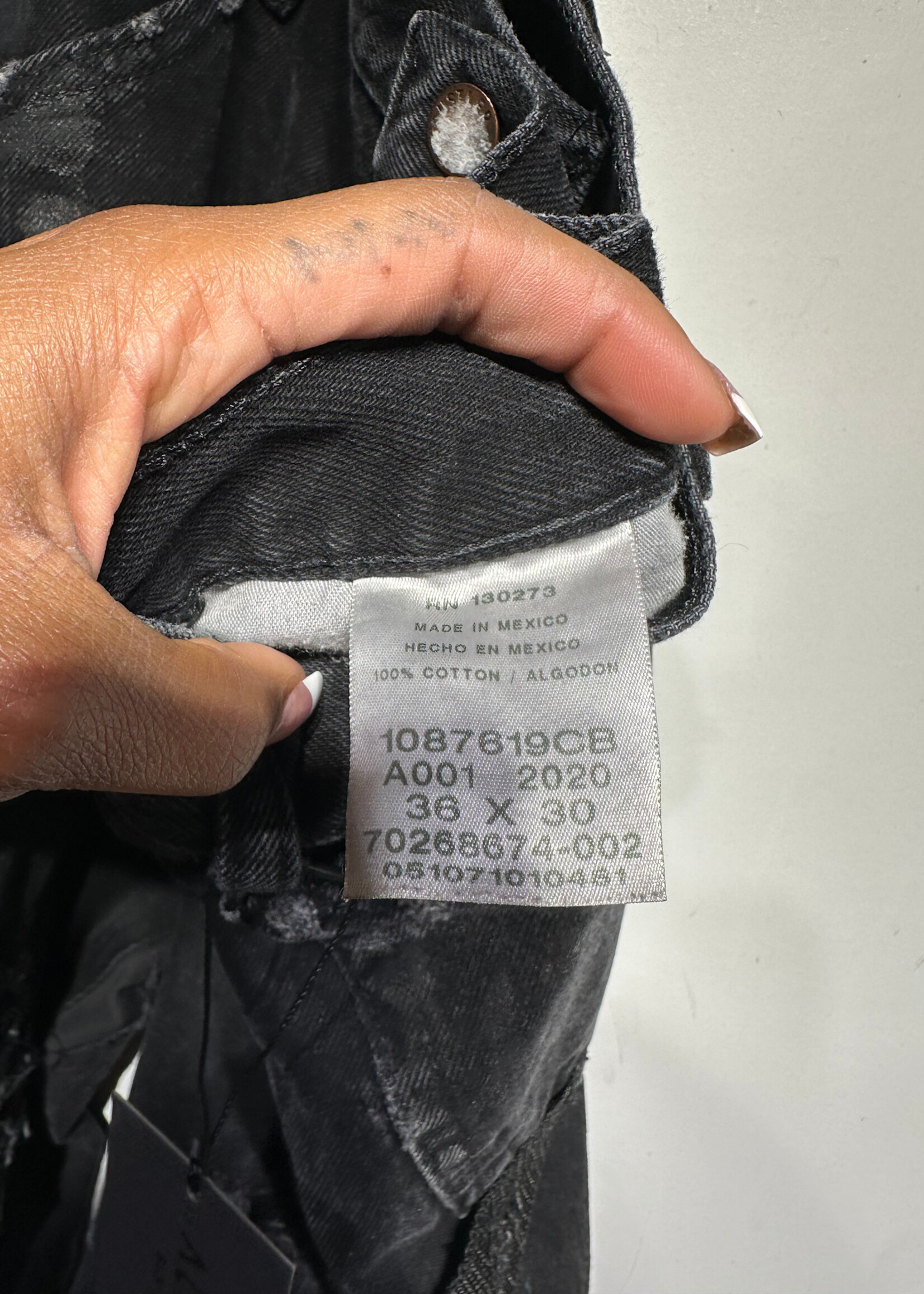 Rustler Reworked Boro Jeans Masc 36