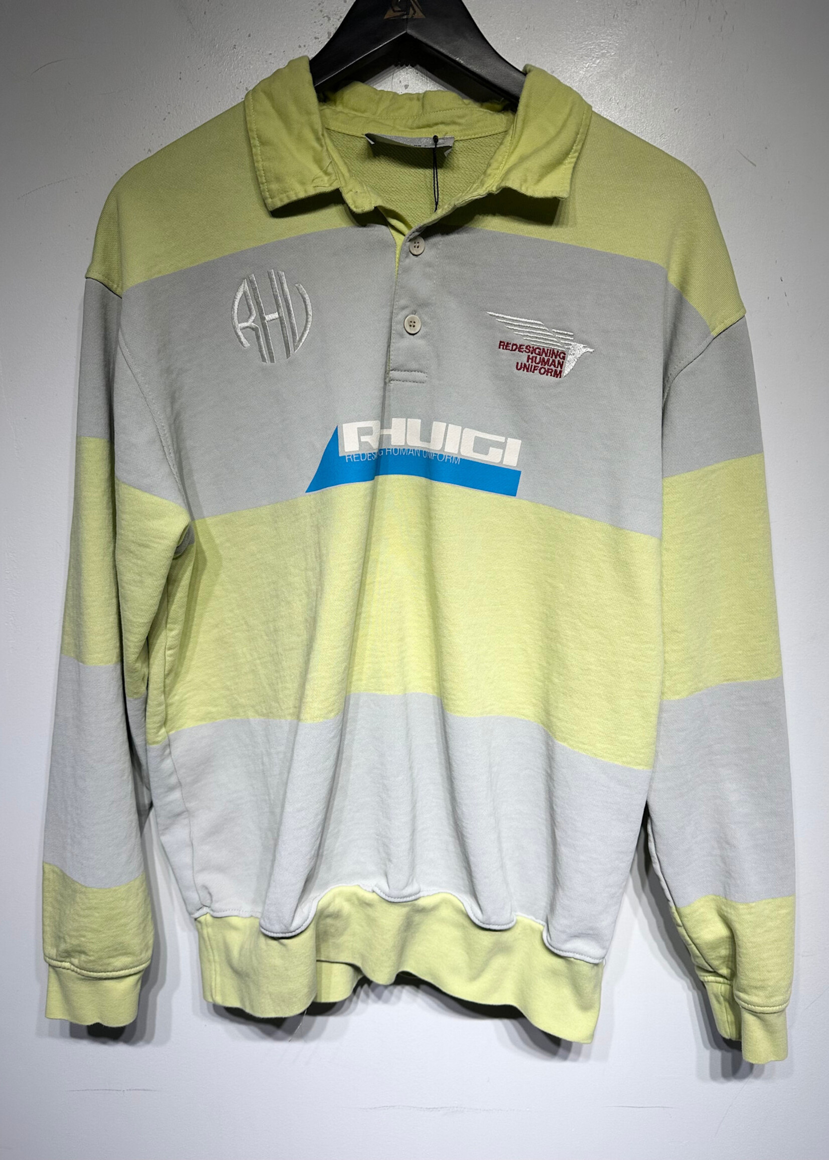 Zara X Rhuigi Striped Polo Sweater Masc L