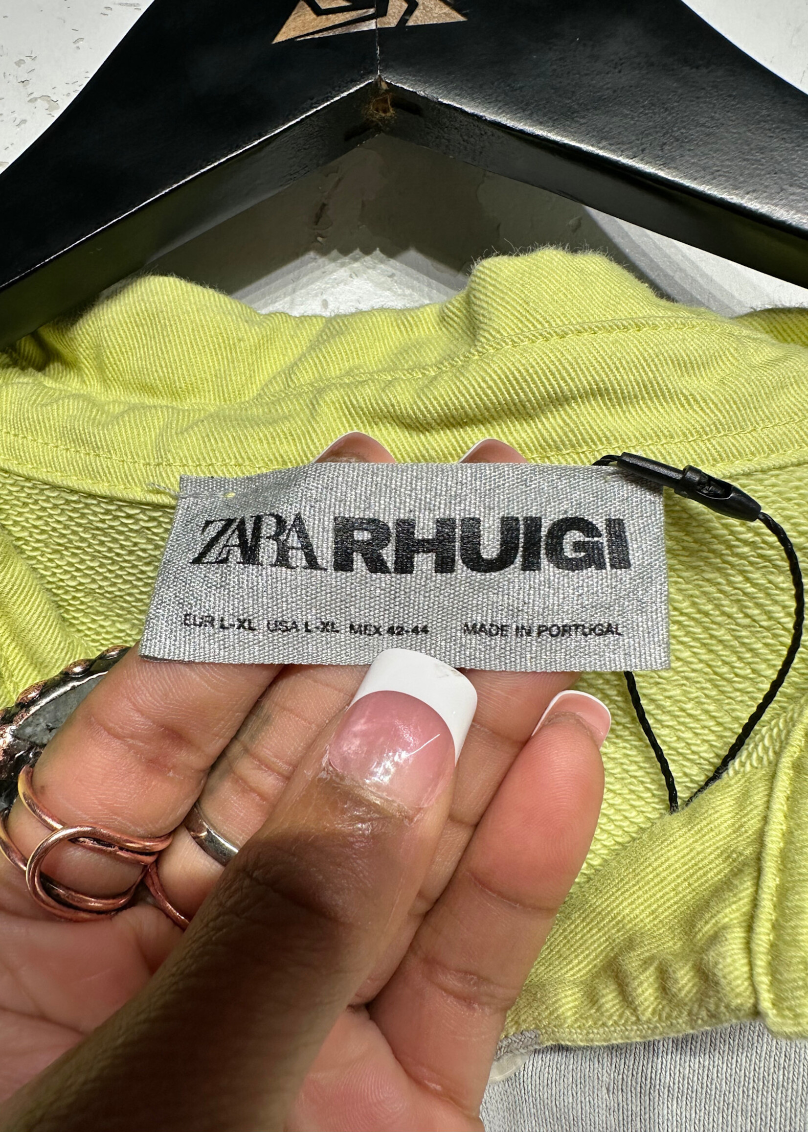 Zara X Rhuigi Striped Polo Sweater Masc L