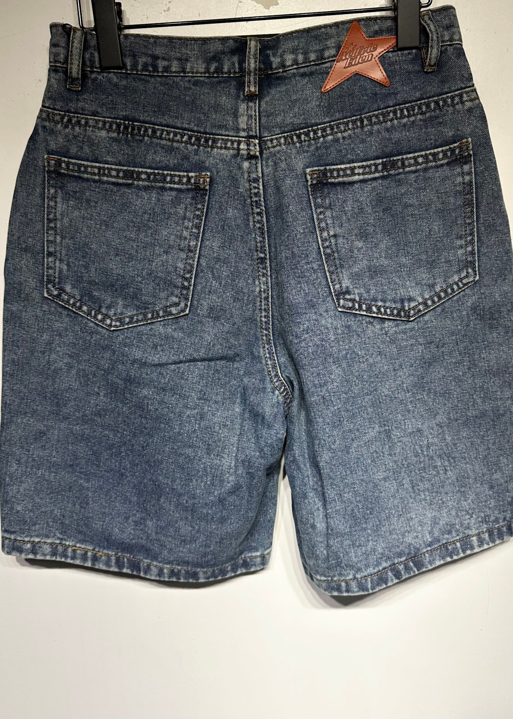 Aelfric Eden NWT  Star Front Denim Jorts 28