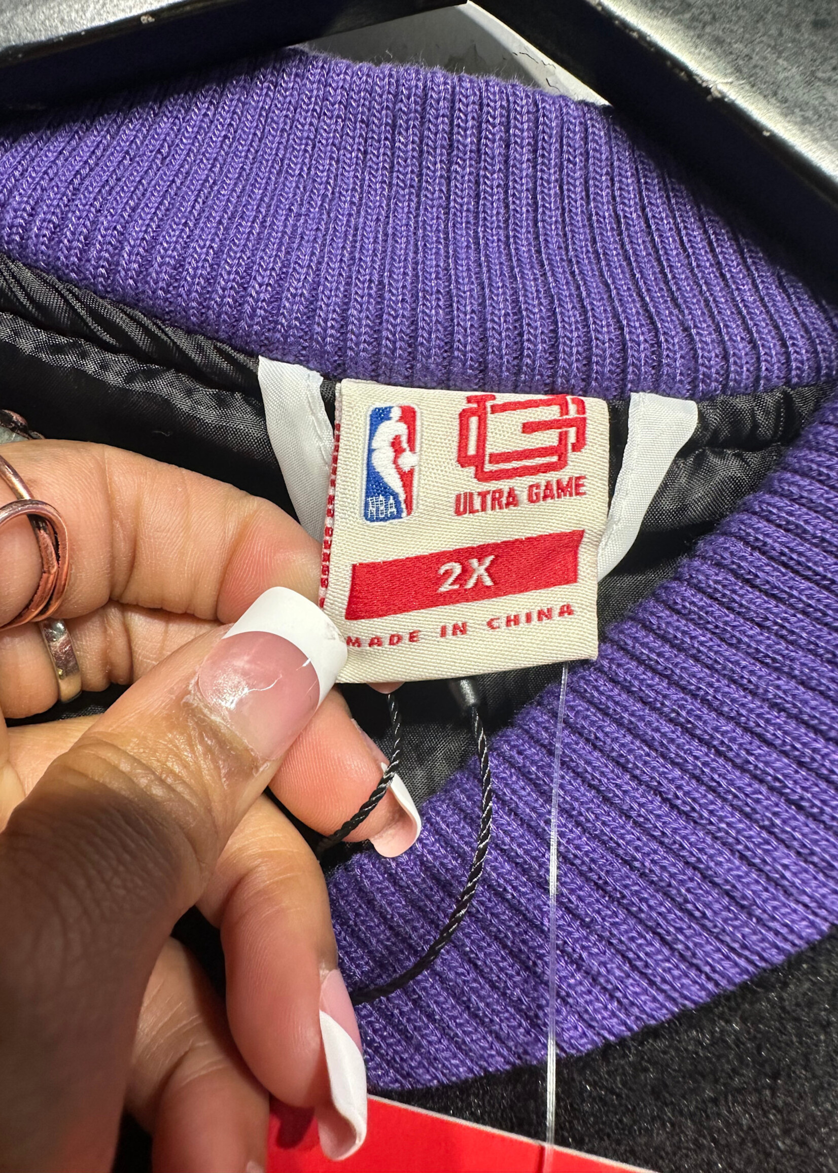 Lakers Ultra Game Crop Varsity Fem XXL