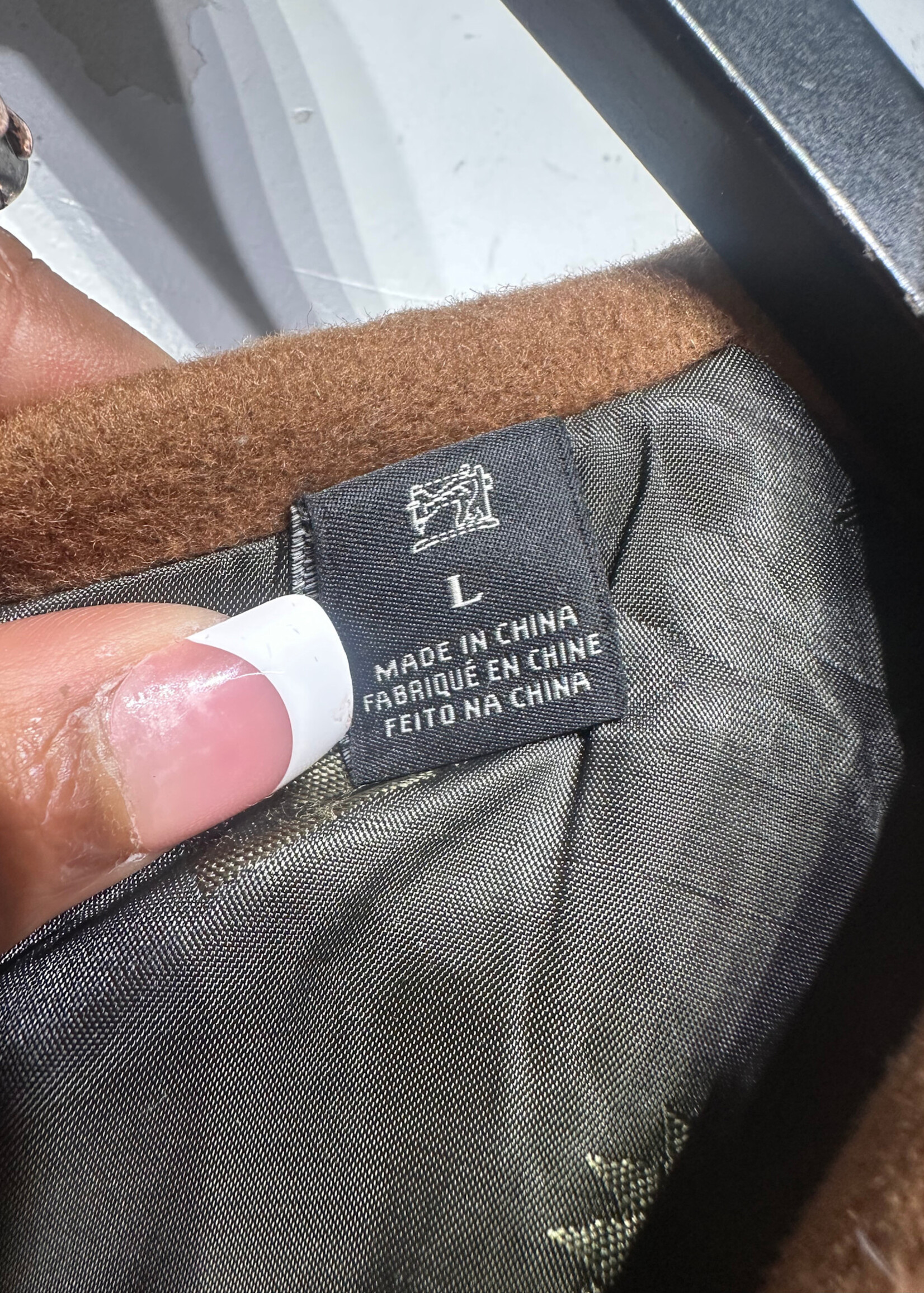 Scotch & Soda Camel Coat Masc L