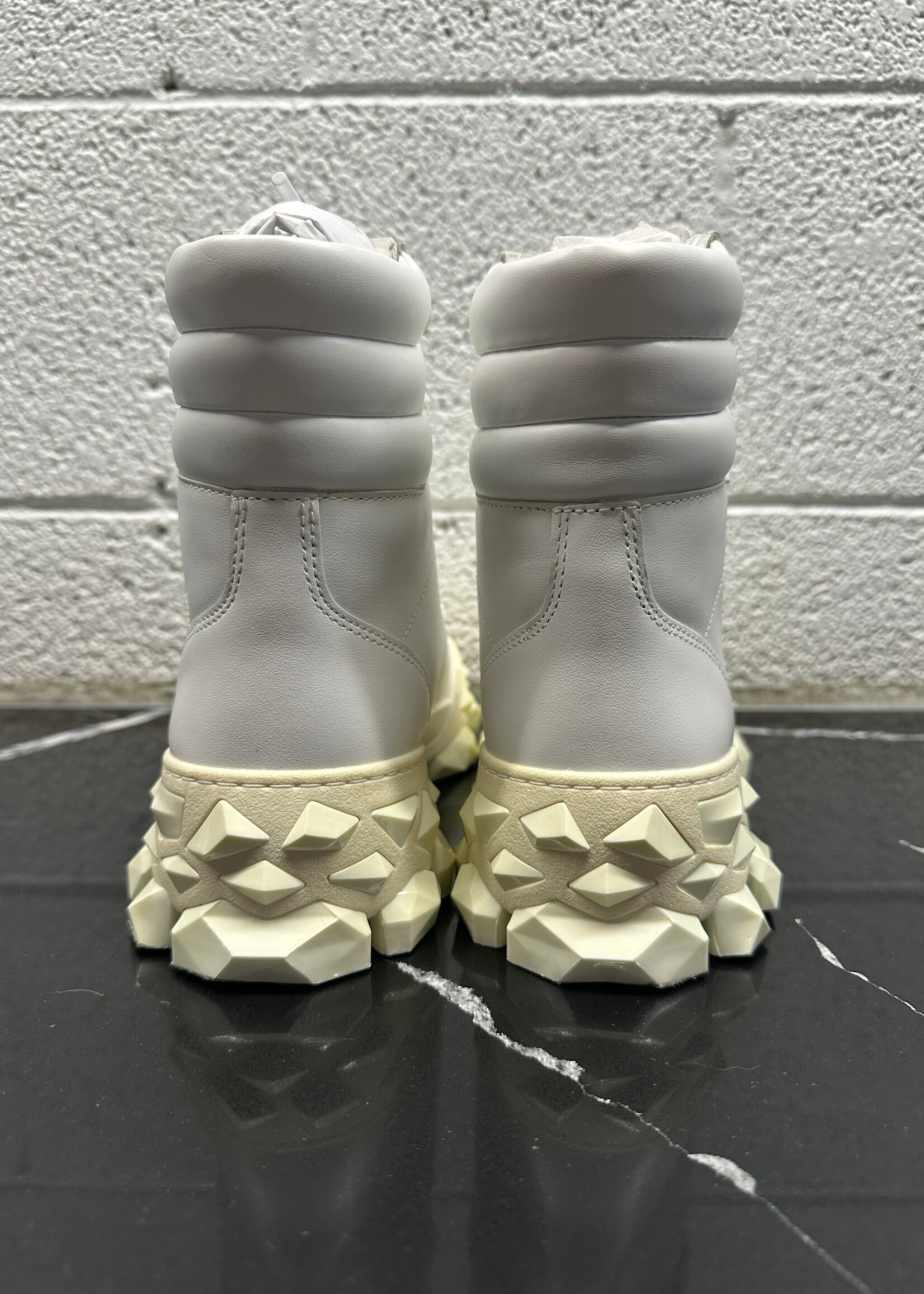 Jimmy Choo Diamond X Hike White Boots 8 Fem