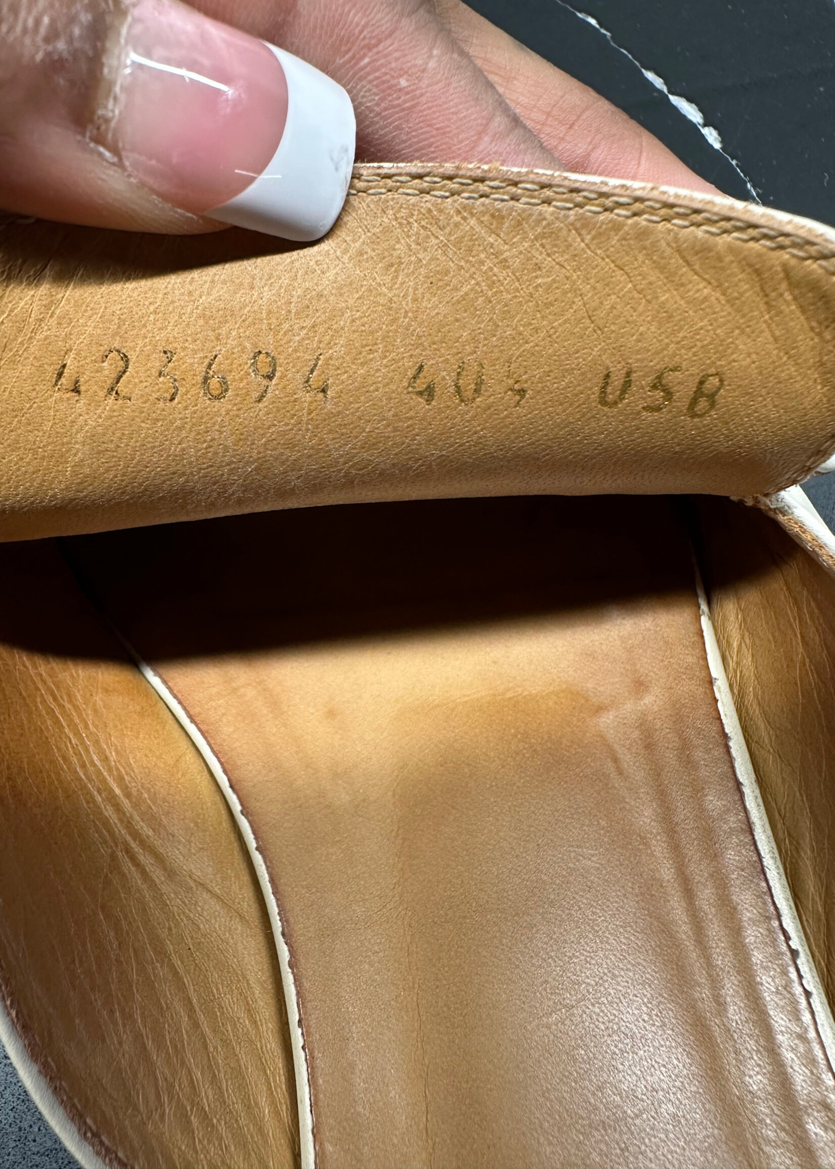 Gucci Peyton Marmont GG Mule Slides Fem 9.5