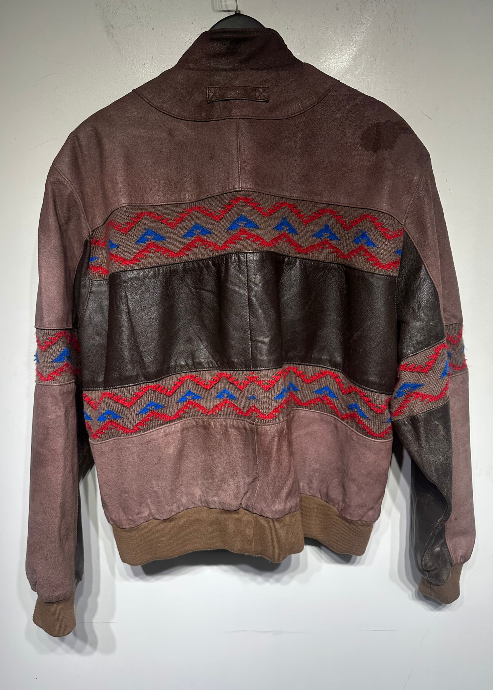 Outlaws Leathers Brown Jacket As Is XL