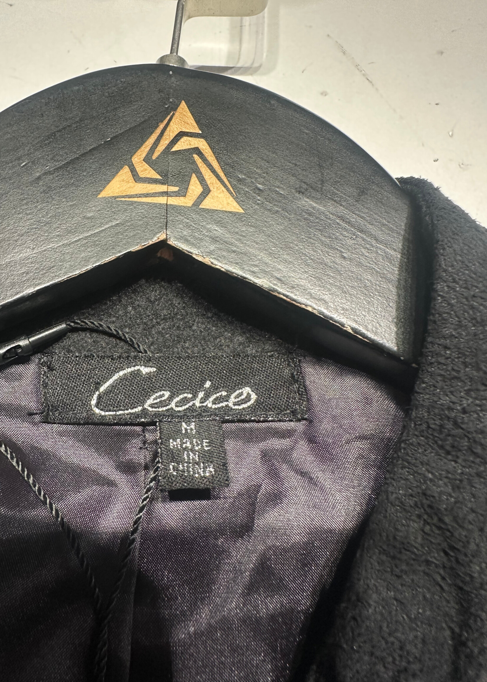 Cecico Dark Grey Napoleon Jacket Fem M