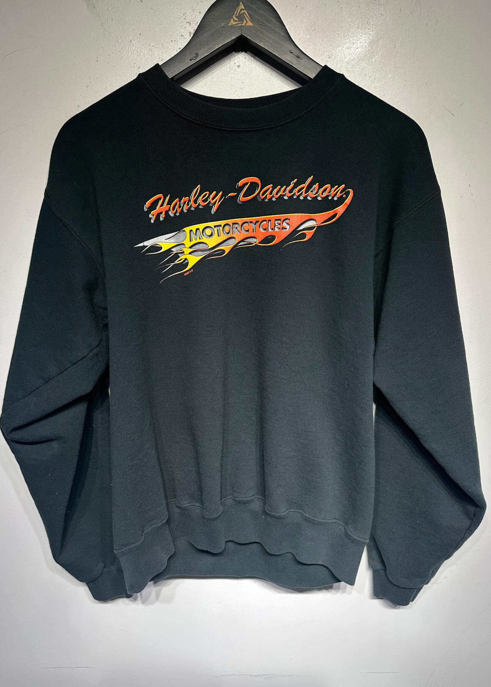 Harley Fremont CA 1999 Black Moto Sweater M