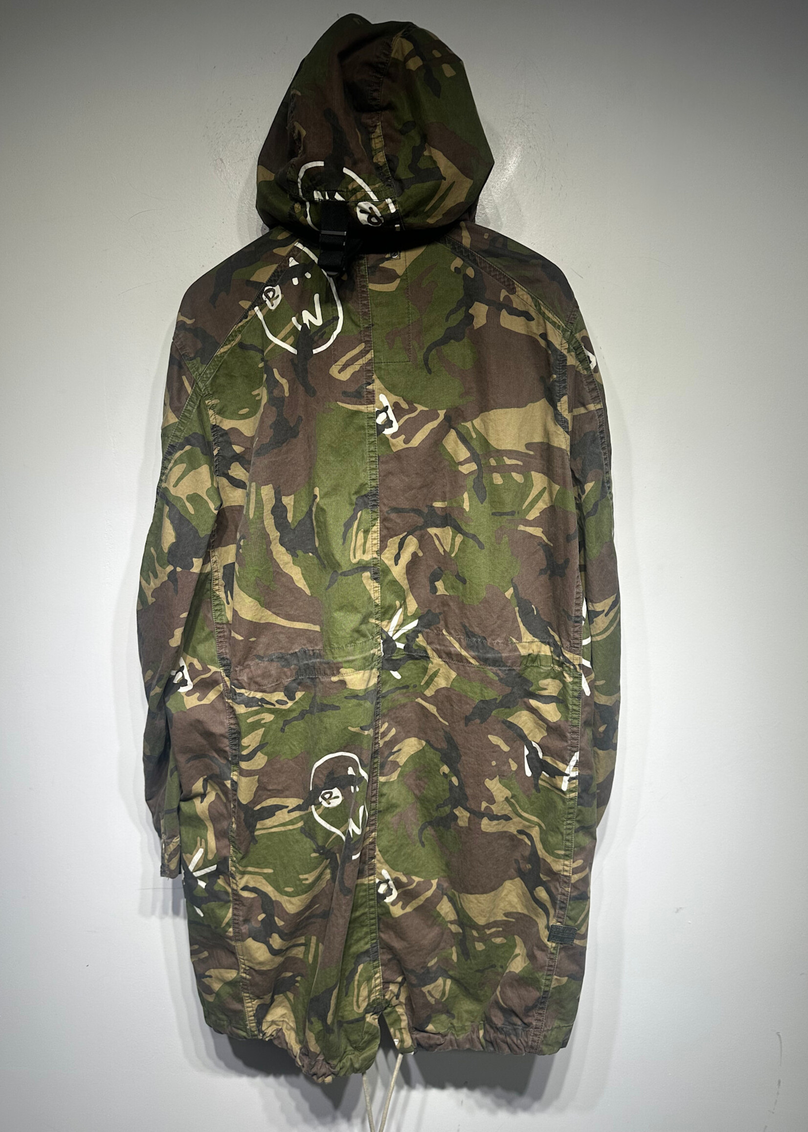 Gstar Camo Parka Jacket Masc L