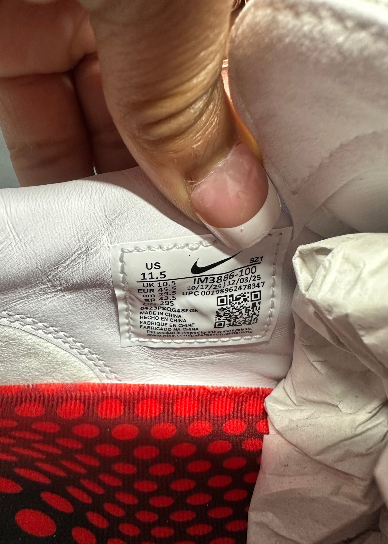 Nike Cryoshot Zoom M9 "Virgil Abloh Archives" Masc 11.5