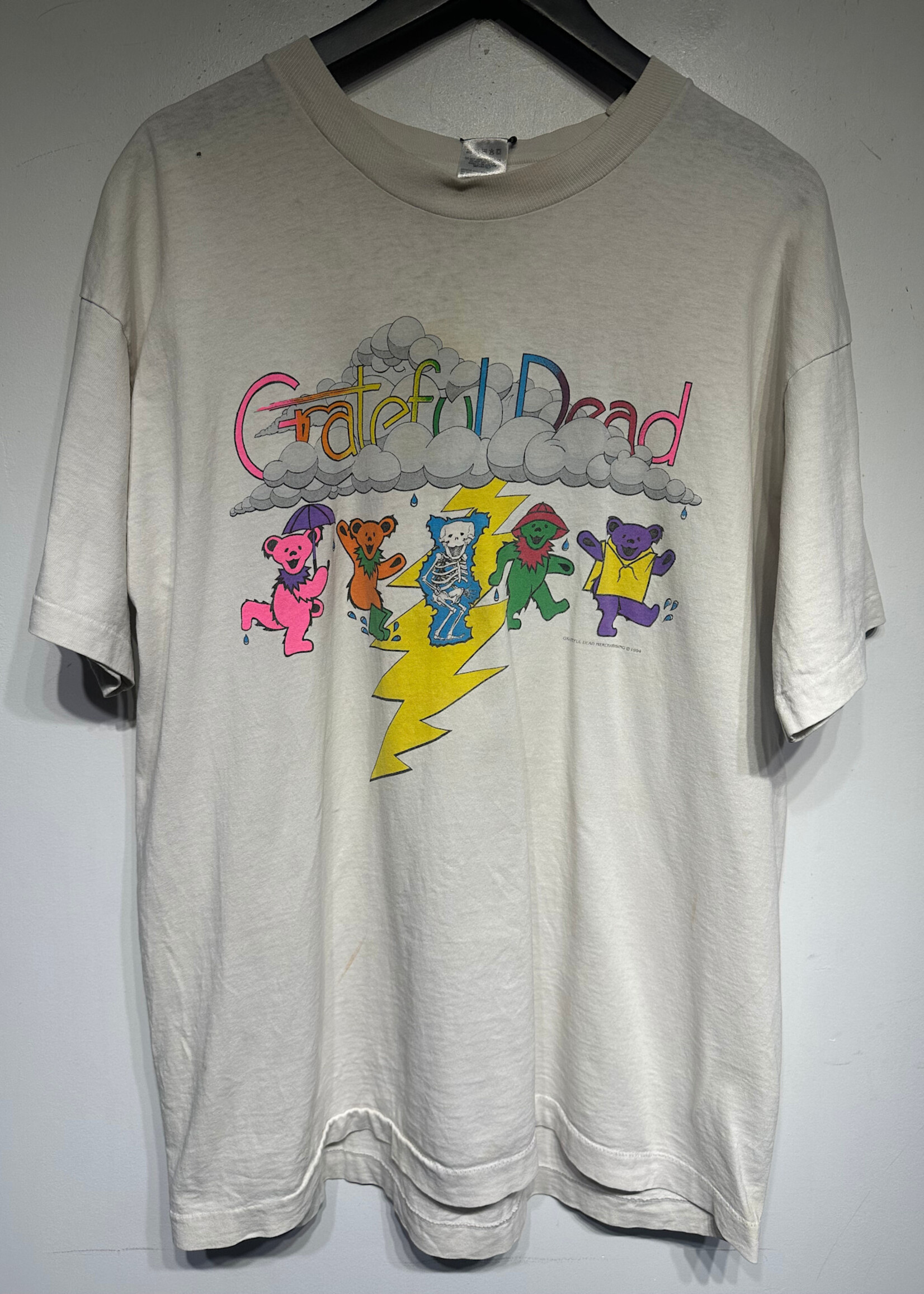 Grateful Dead '94 Tour Bear Storm Tee Masc XL