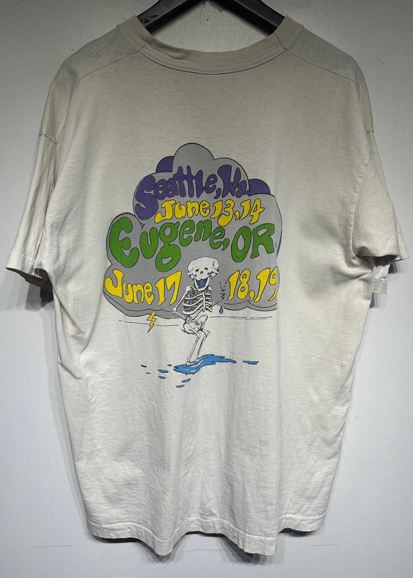 Grateful Dead '94 Tour Bear Storm Tee Masc XL