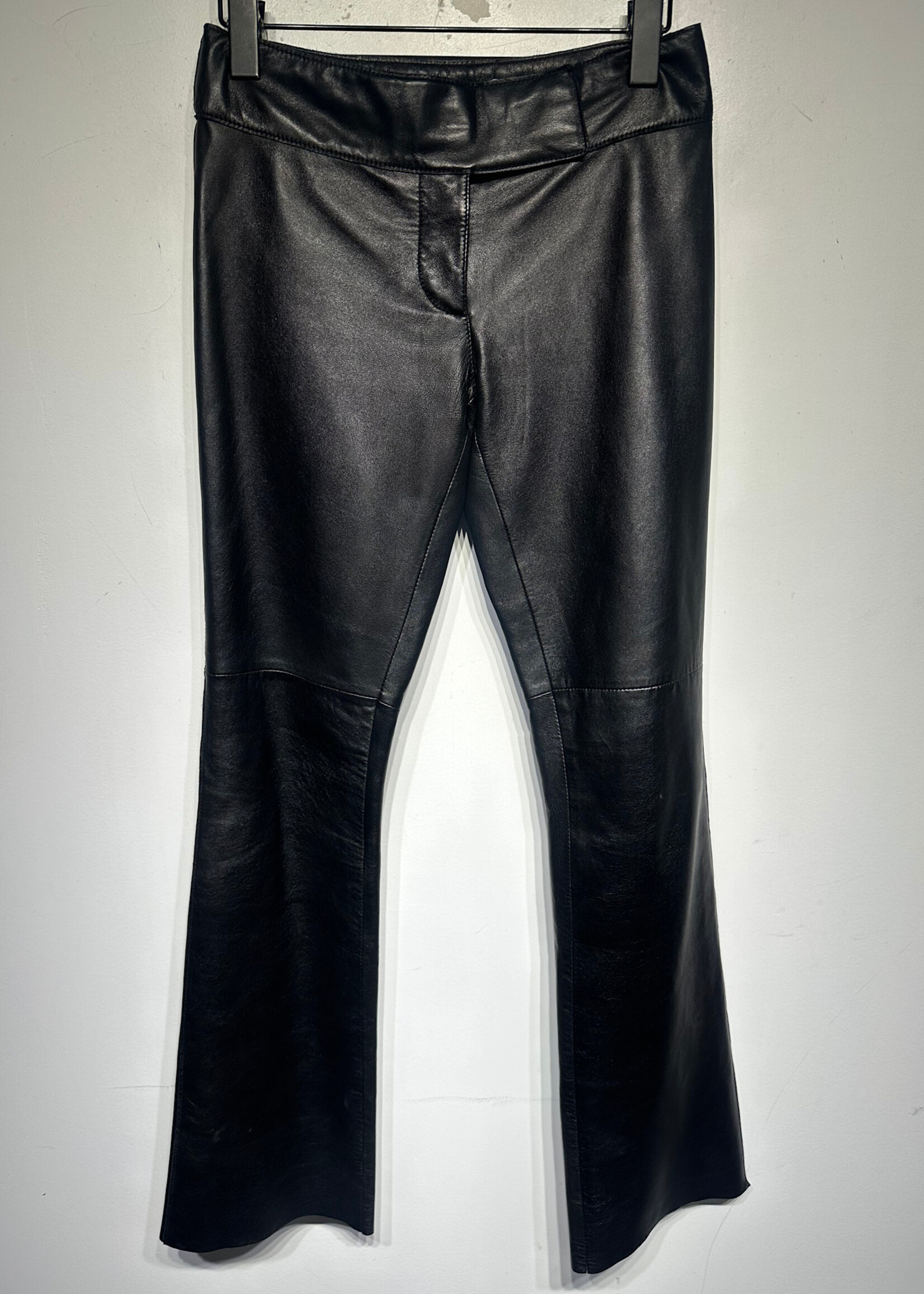 Bebe Leather Pants Fem 26