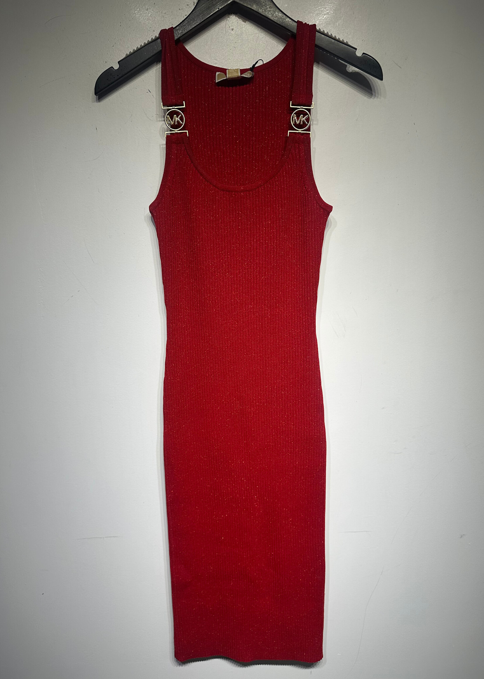 Michael Kors NWT Red Sparkle Dress M