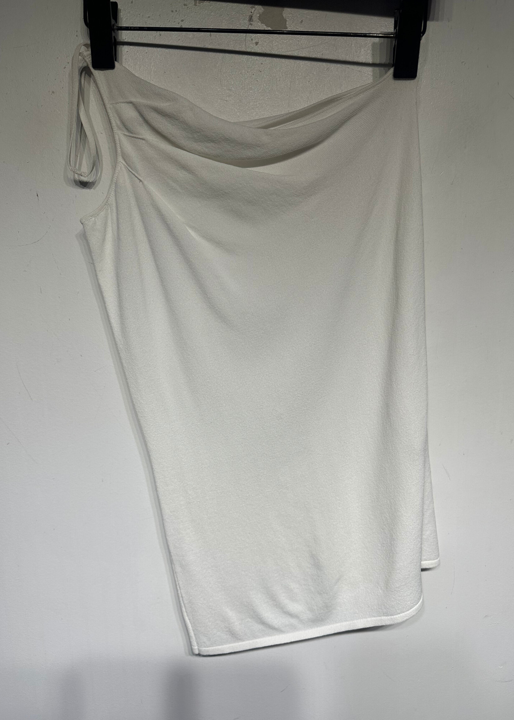 Jacquemus NWT One Shoulder White Top M