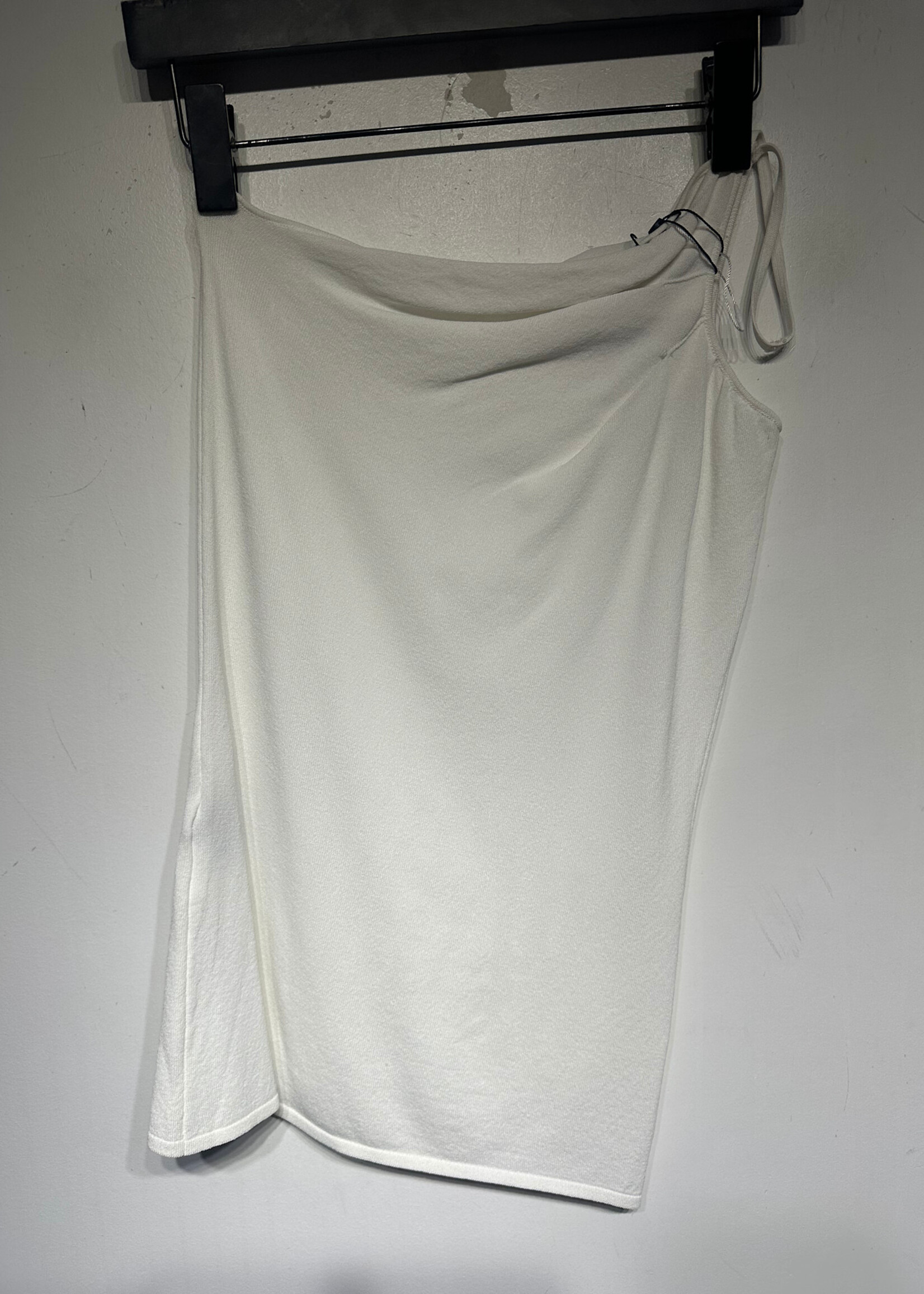 Jacquemus NWT One Shoulder White Top M