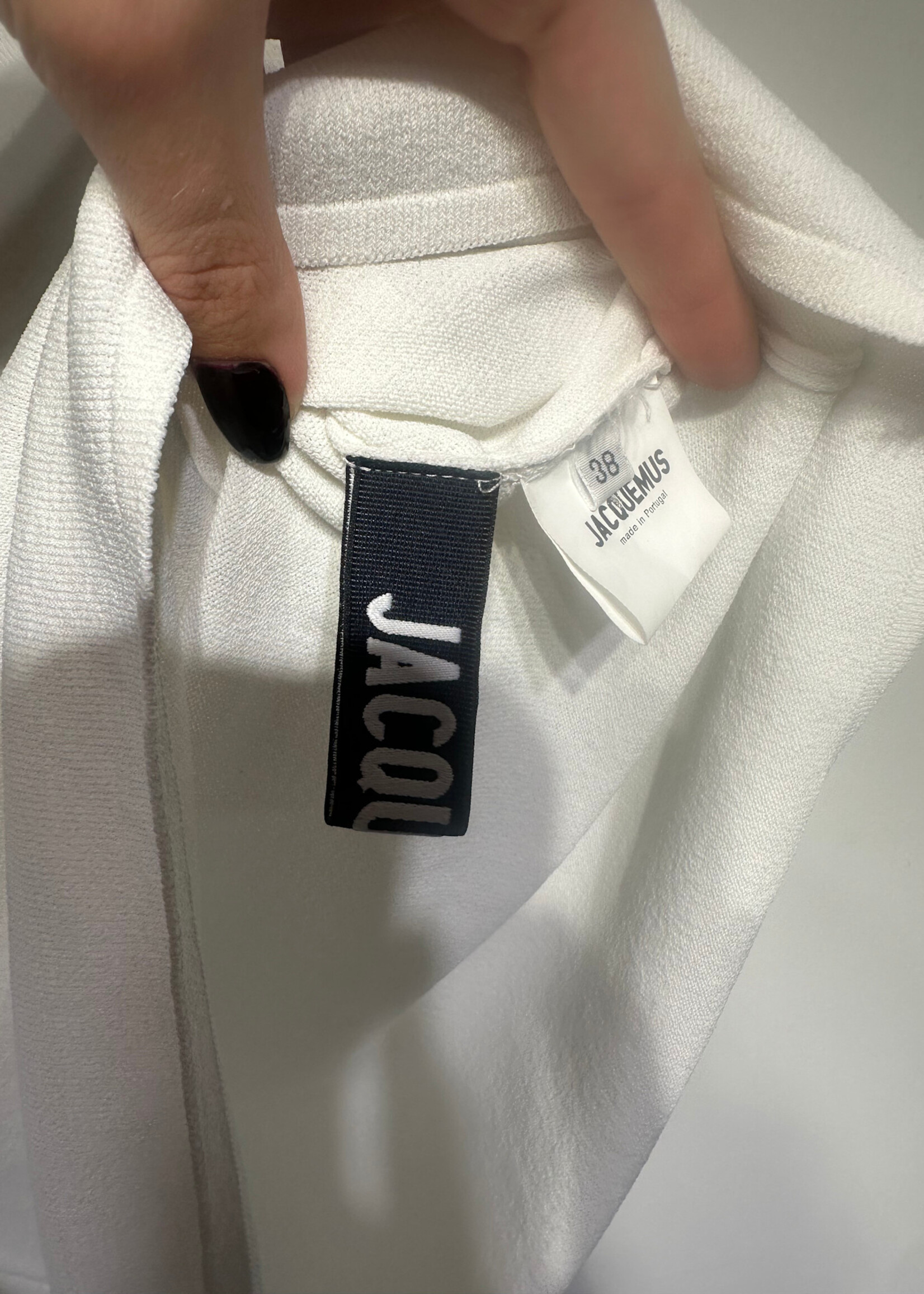 Jacquemus NWT One Shoulder White Top M