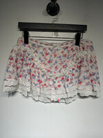 For Love and Lemons NWT Floral Mini Skirt L