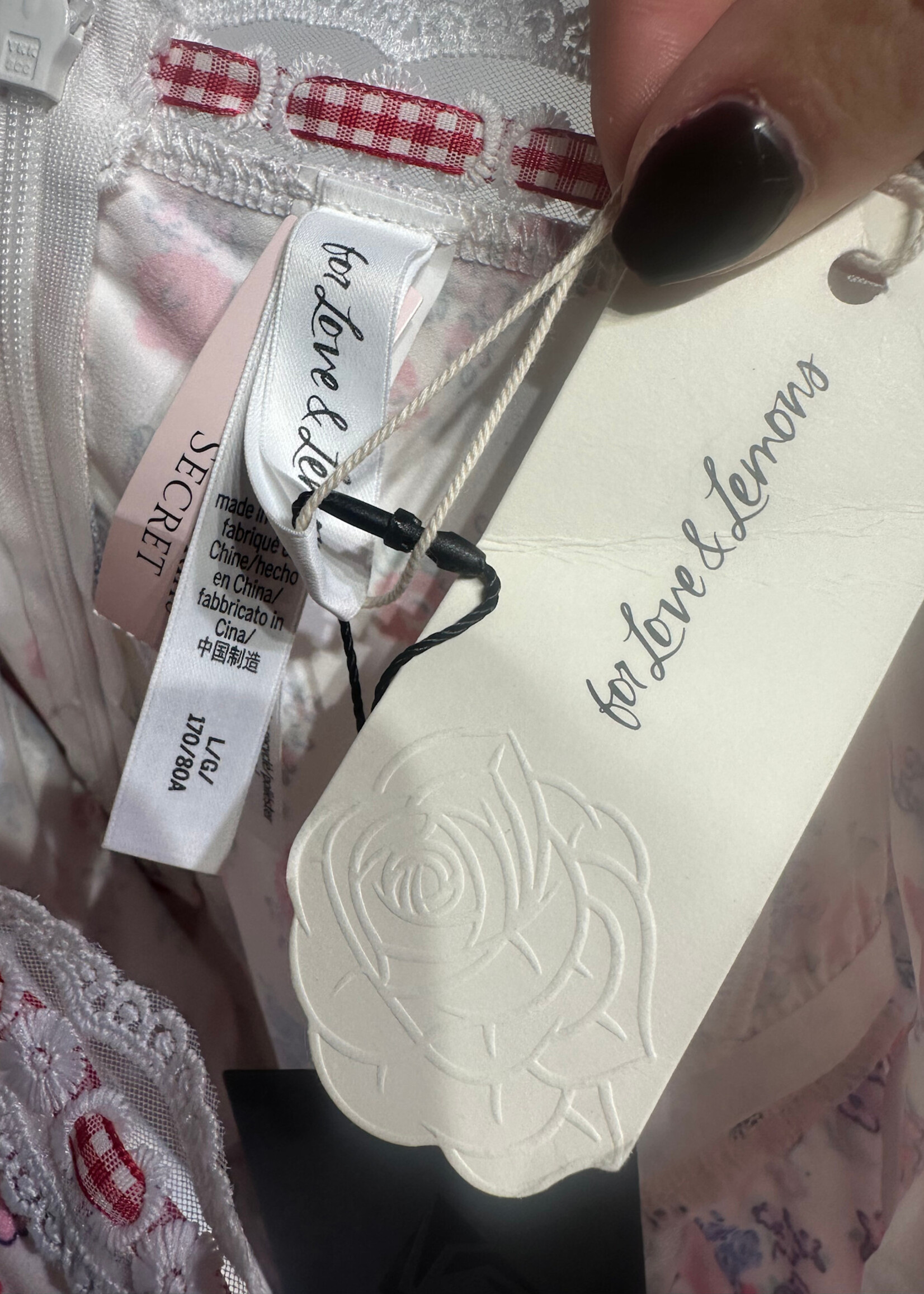 For Love and Lemons NWT Floral Mini Skirt L