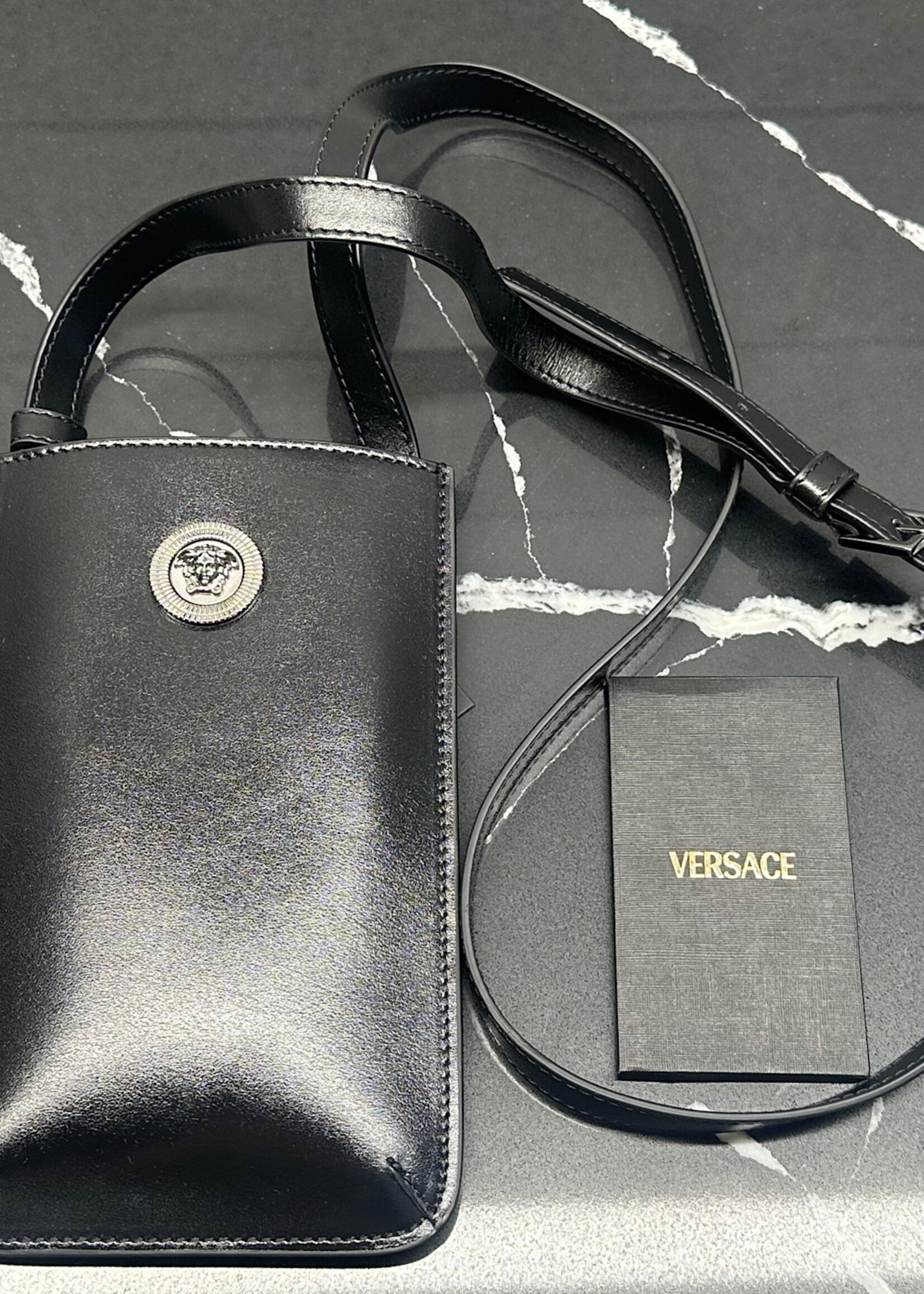 Versace Work Black Crossbody