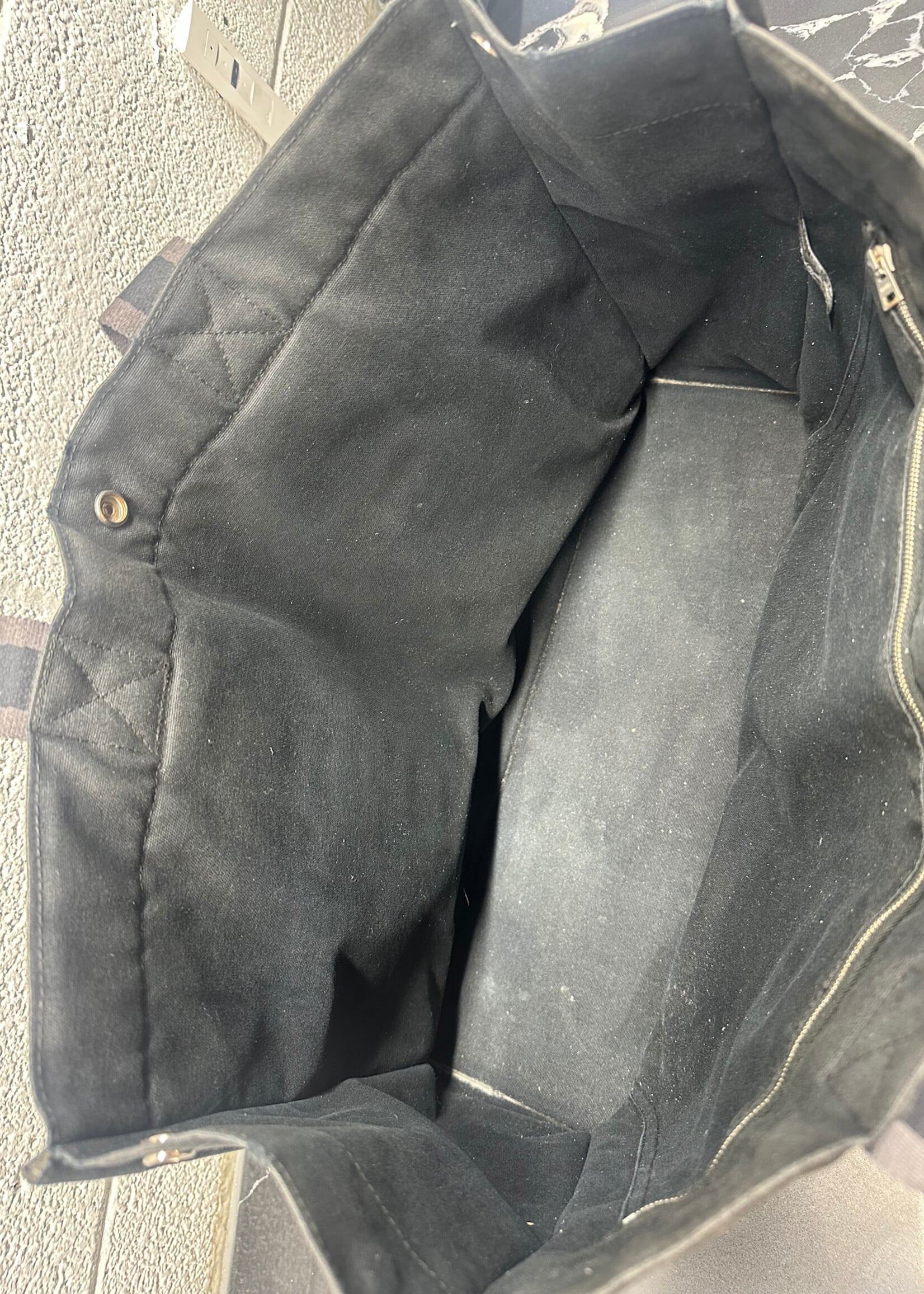 Hermes Toile Fourre-Tout Tote AS IS
