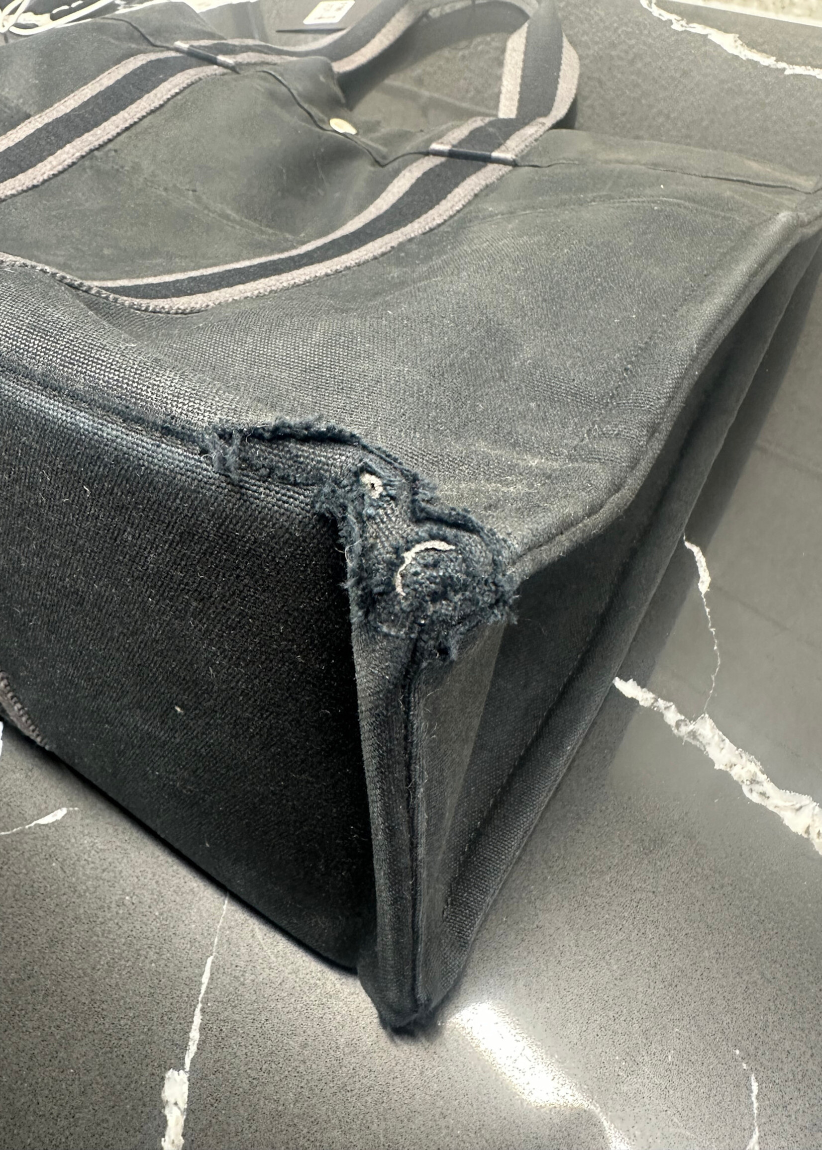 Hermes Toile Fourre-Tout Tote AS IS