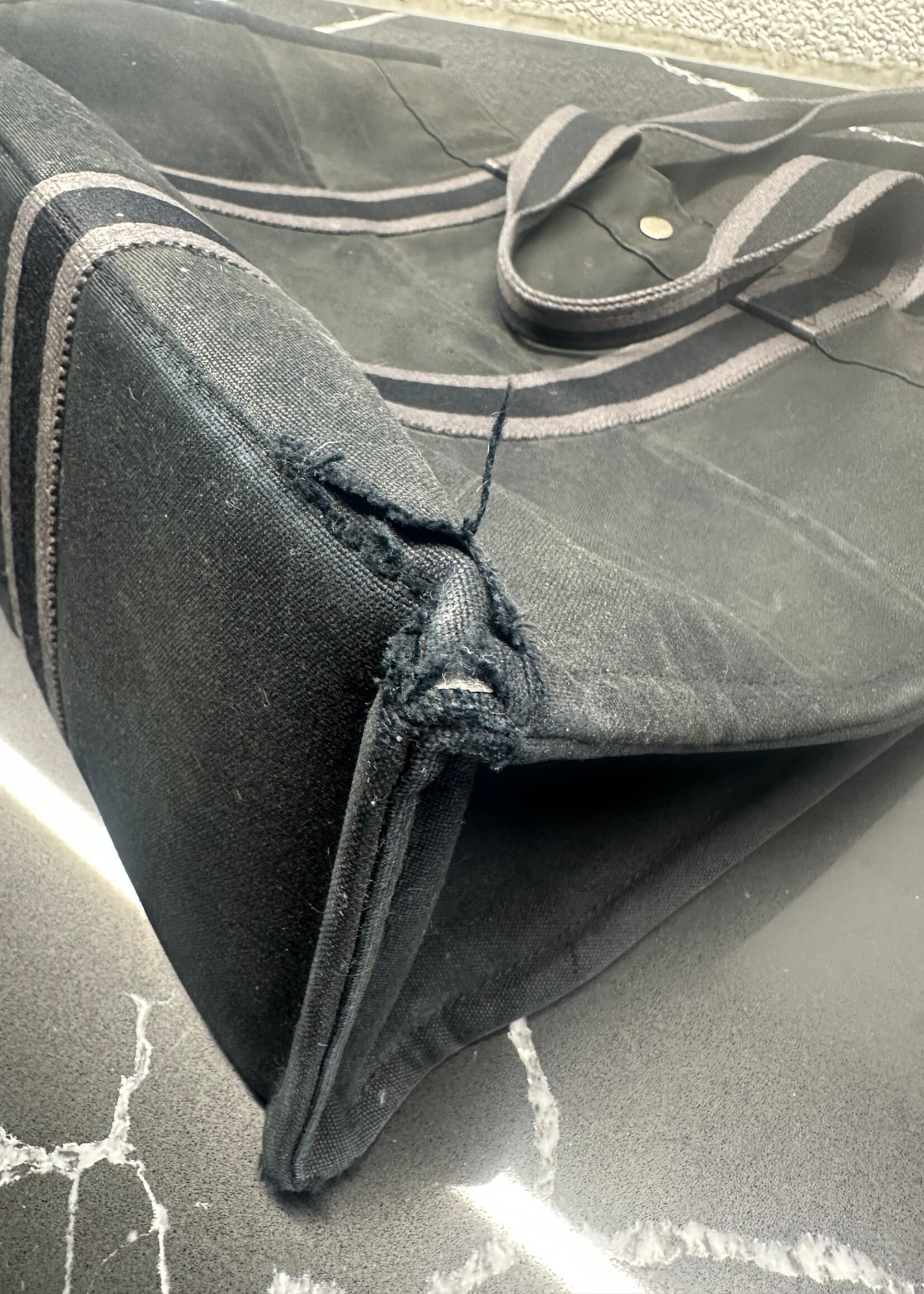 Hermes Toile Fourre-Tout Tote AS IS