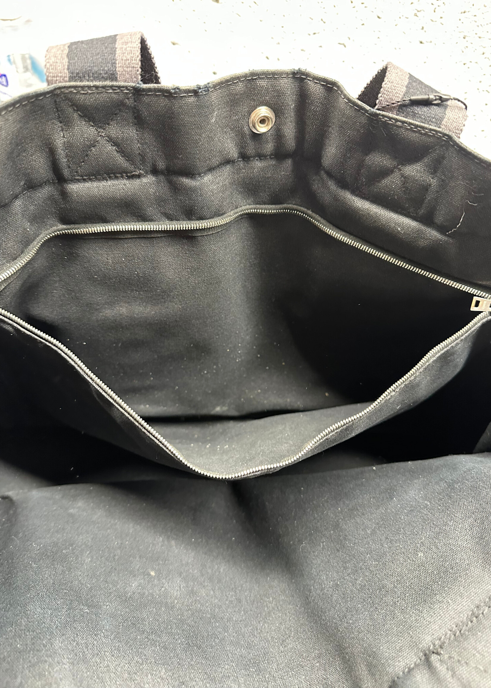 Hermes Toile Fourre-Tout Tote AS IS