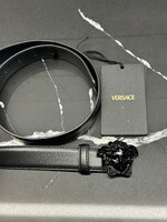 Versace La Medusa Leather Belt 34