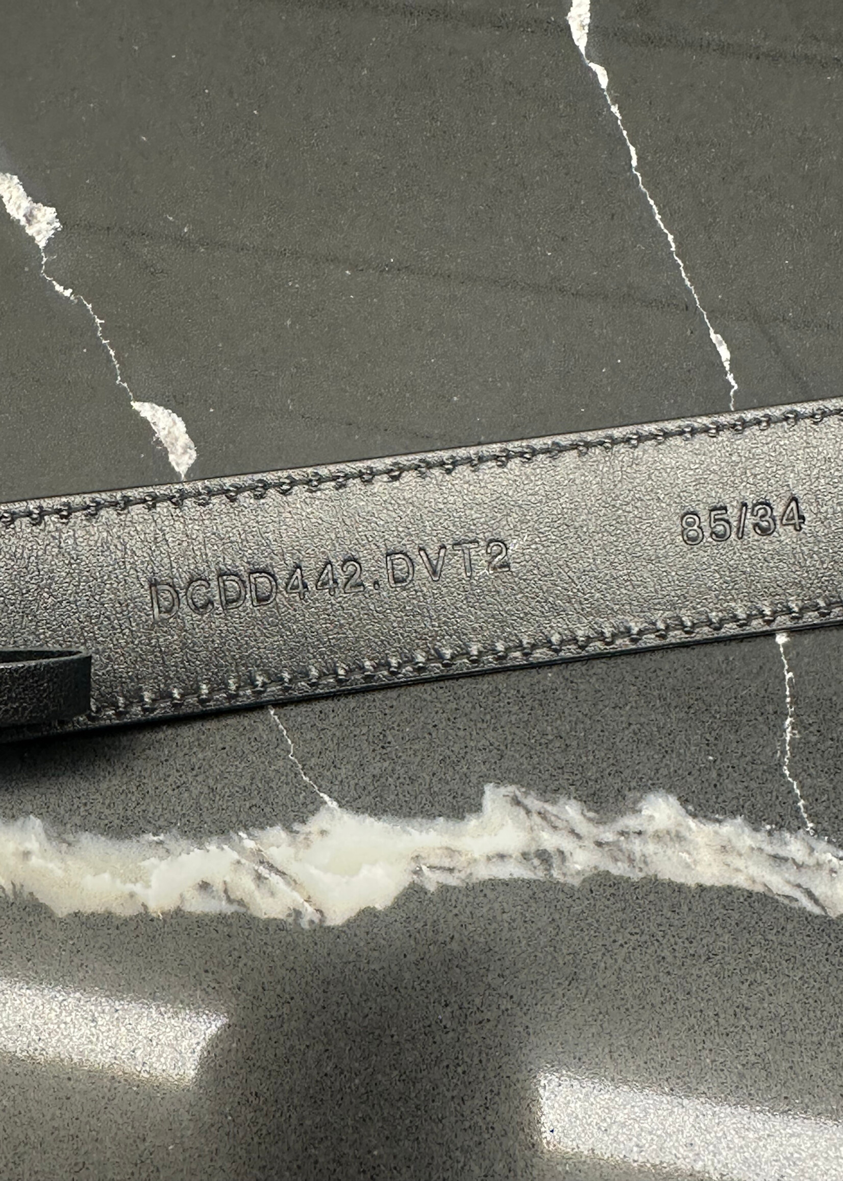 Versace La Medusa Leather Belt 34