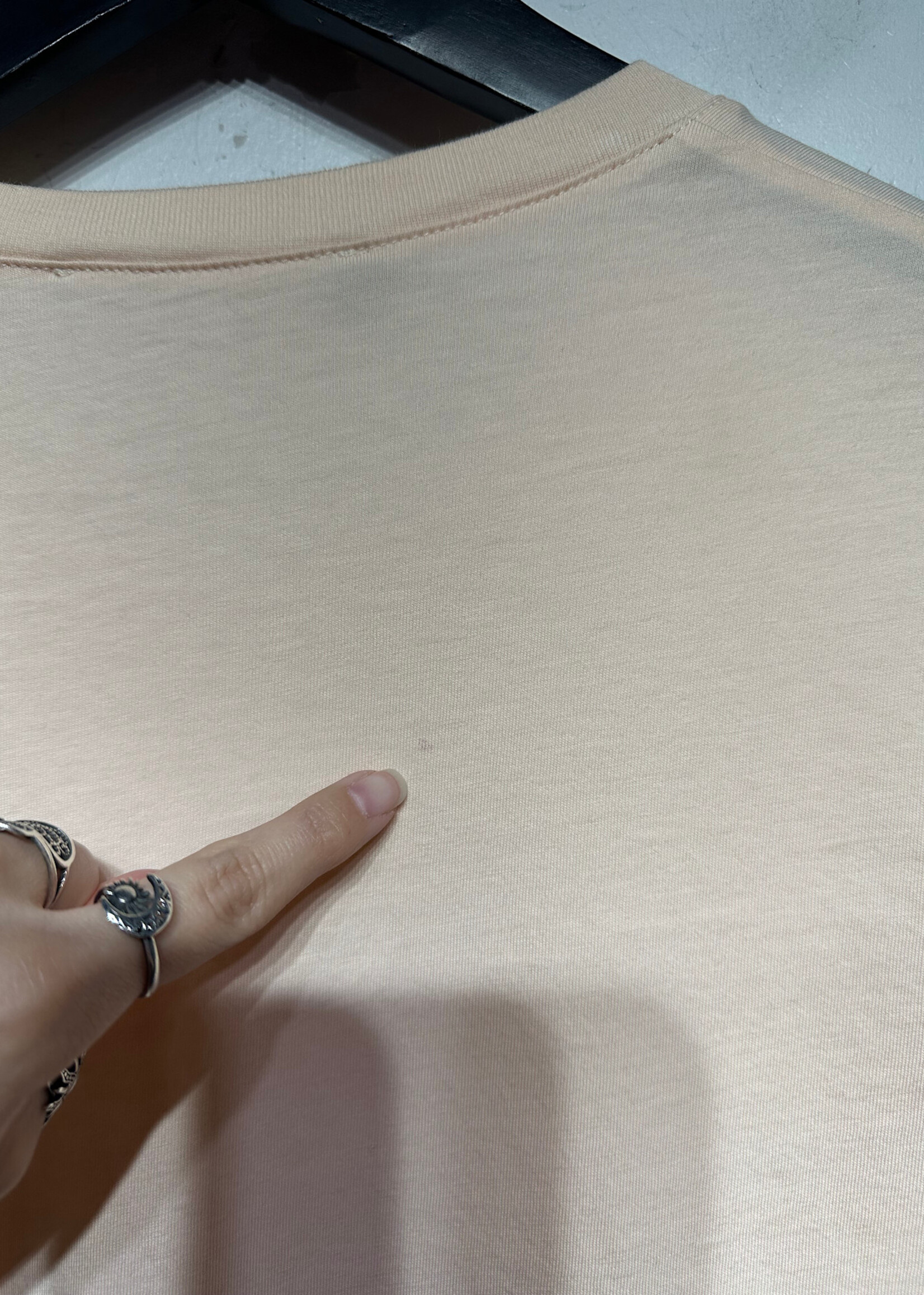 Love Moschino Embossed Tee Fem S