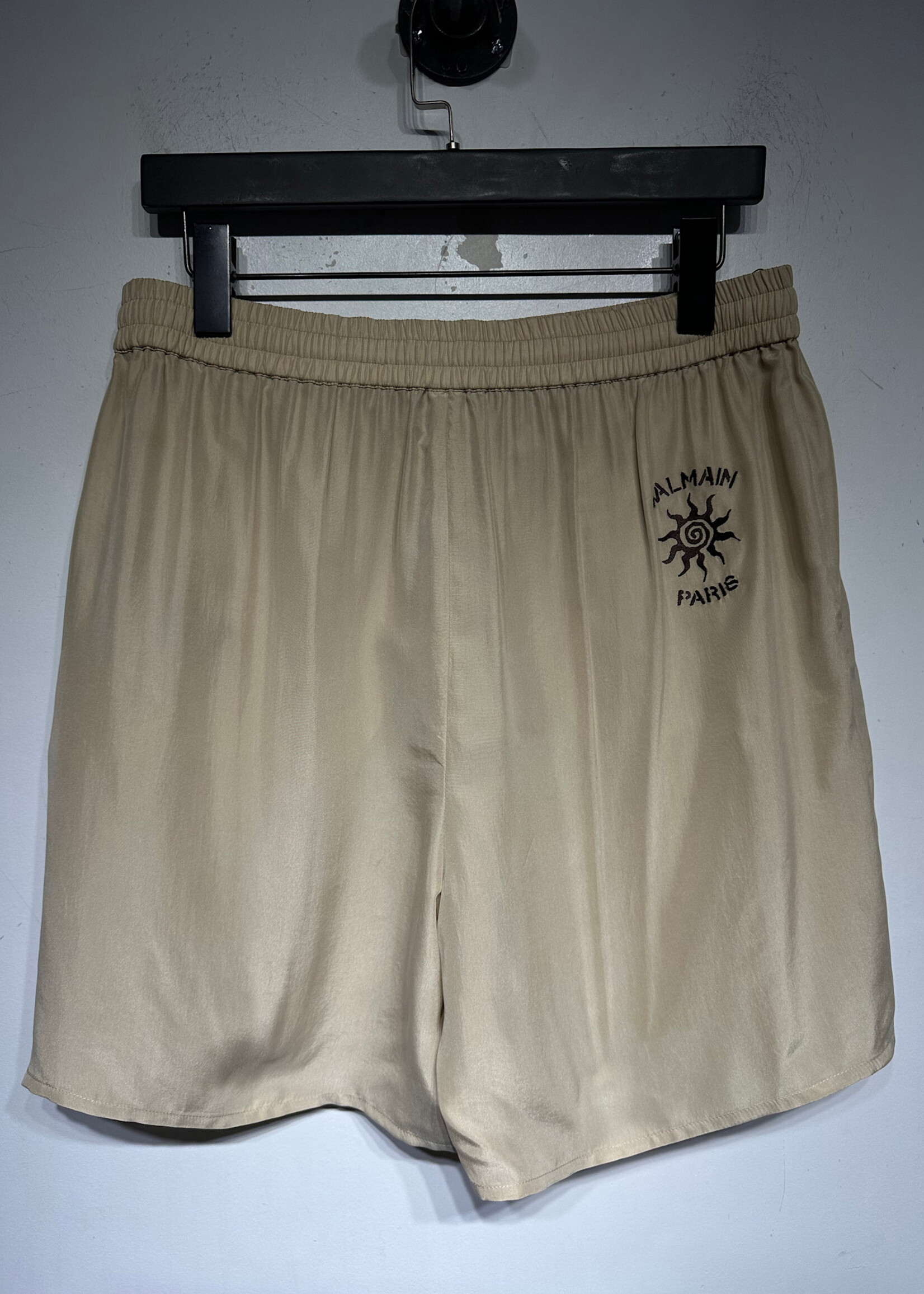 Balmain Paris Sun Emblem Shorts Masc 30