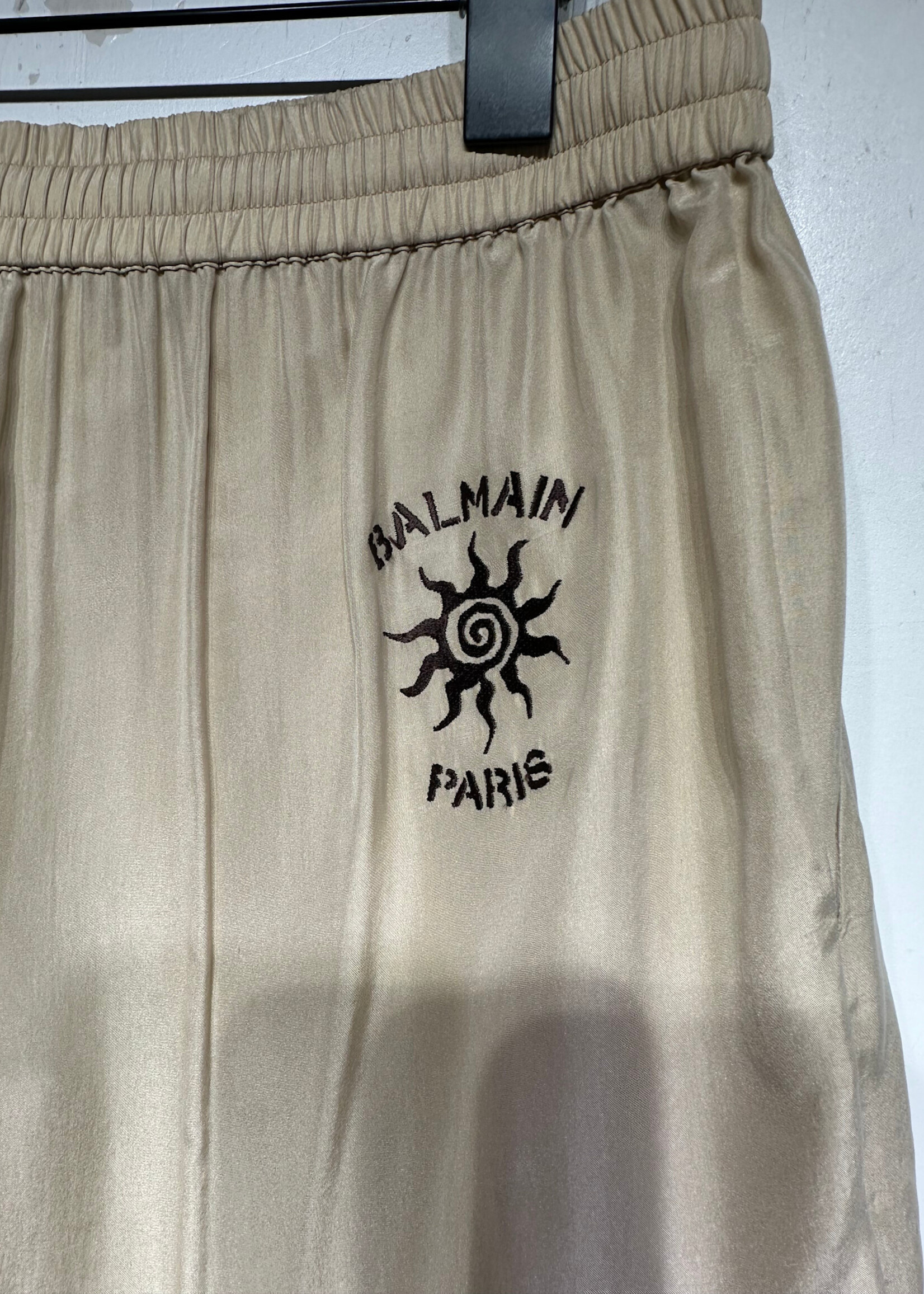 Balmain Paris Sun Emblem Shorts Masc 30